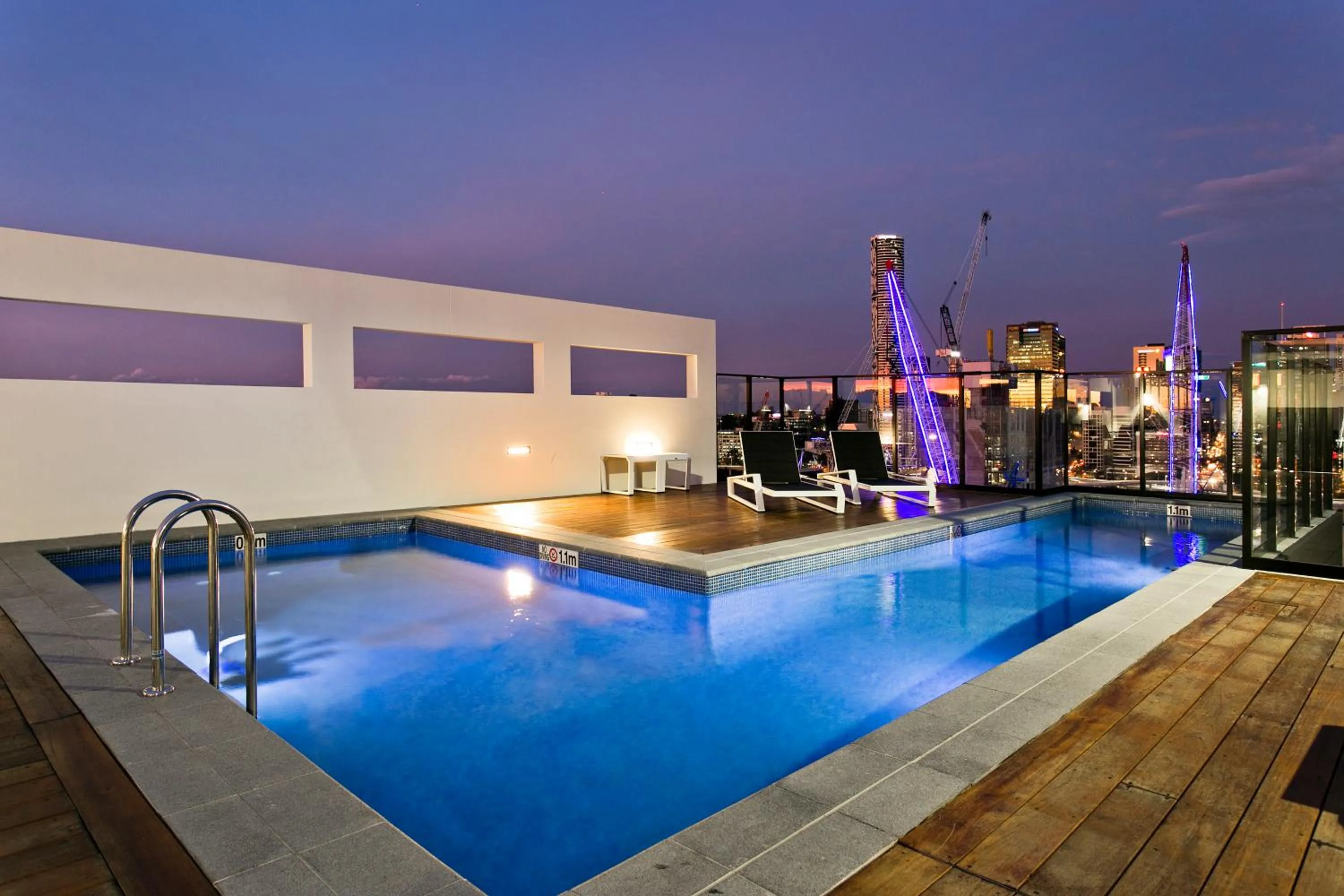 Swimming pool in Soda Apartments by CLLIX