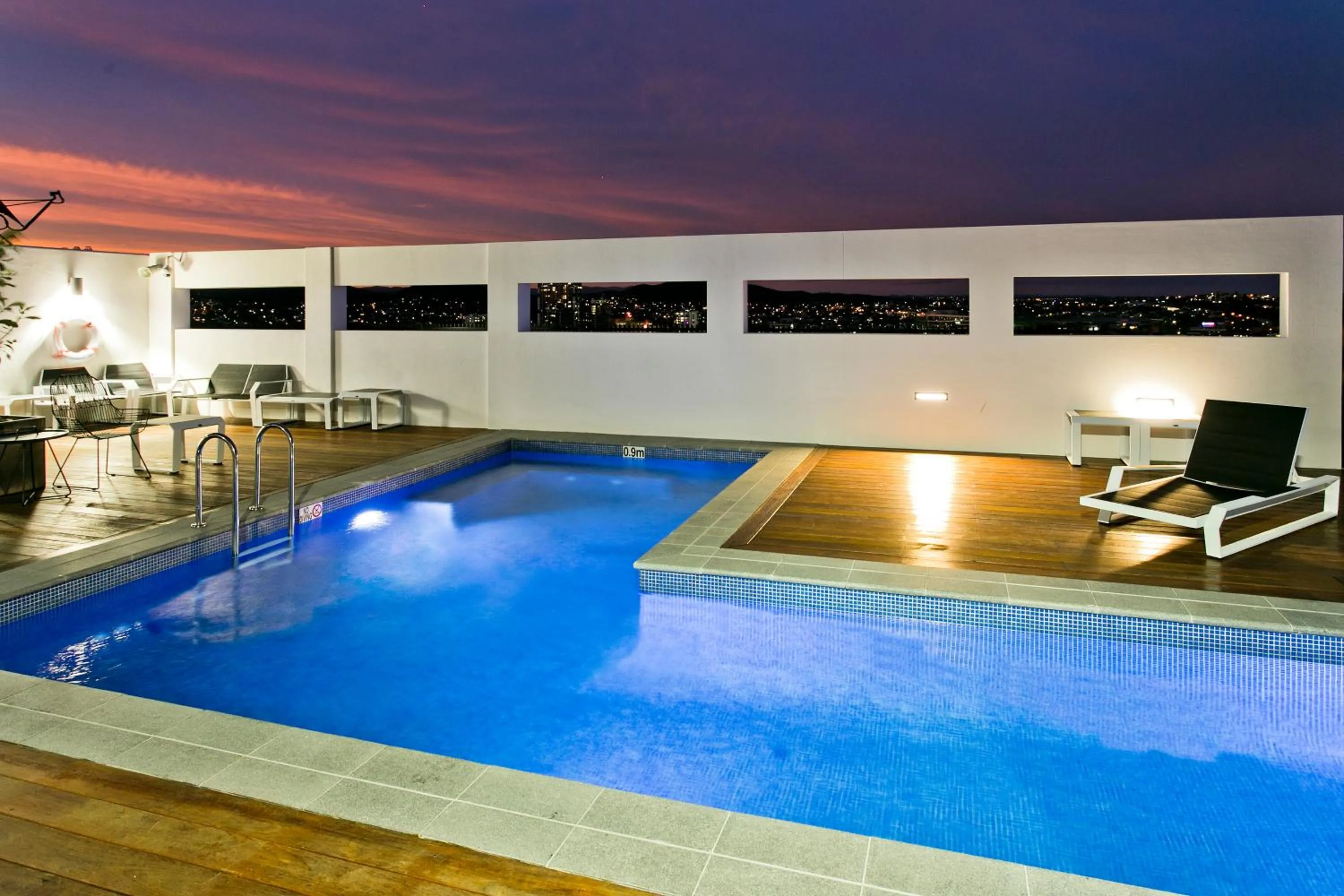 Swimming pool in Soda Apartments by CLLIX