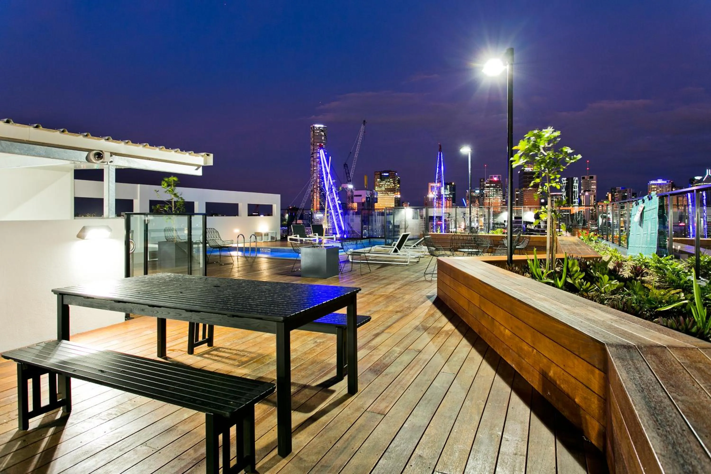 BBQ facilities in Soda Apartments by CLLIX