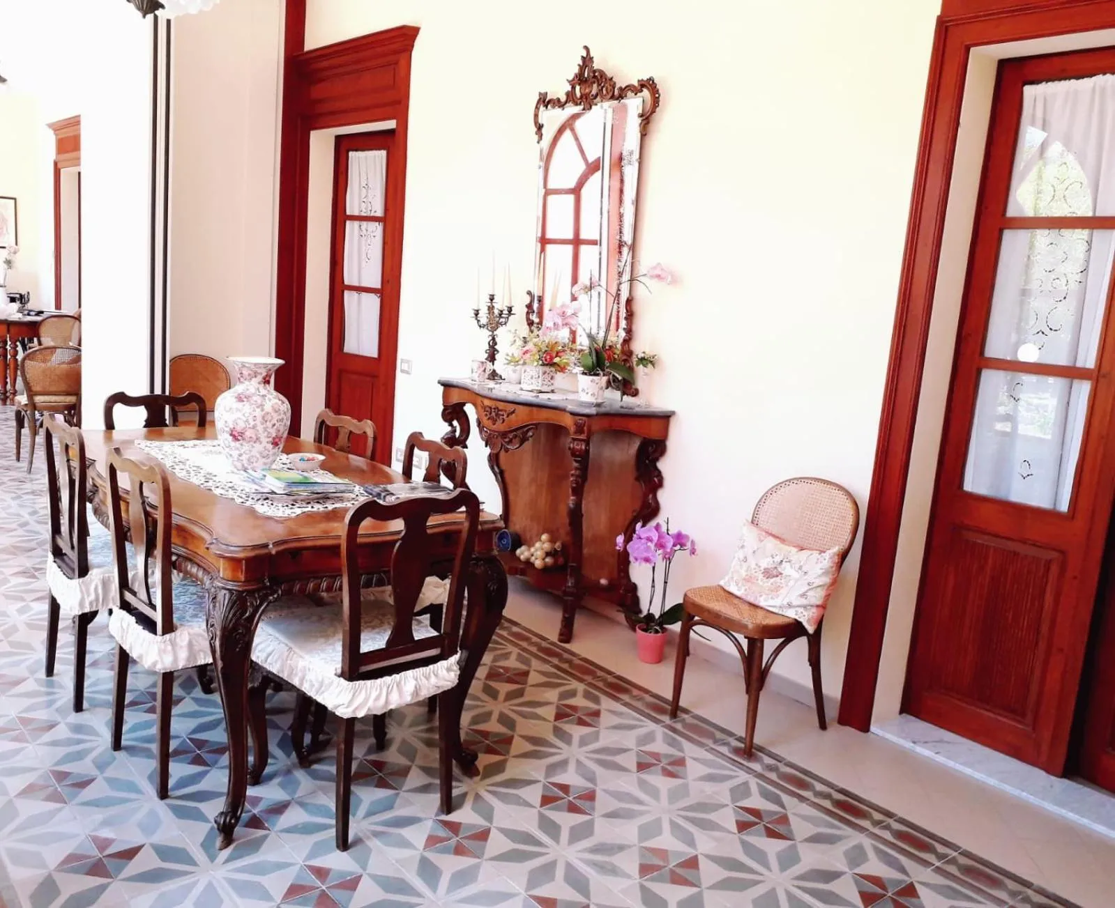 Living room in B&B Antica Villa