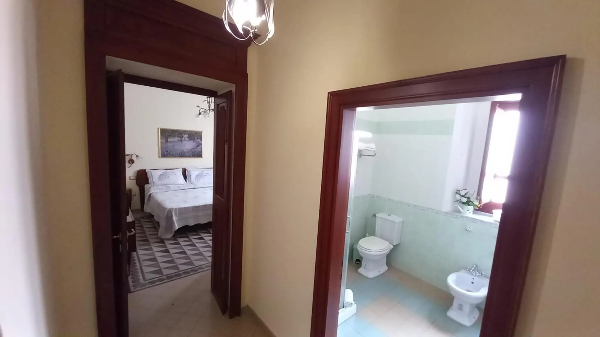 Bathroom in B&B Antica Villa