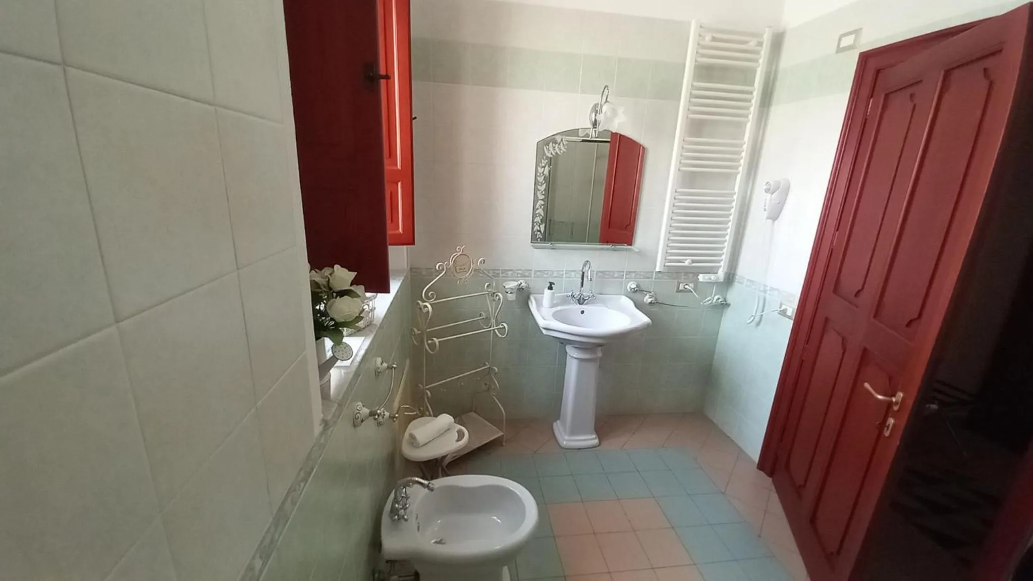 Shower in B&B Antica Villa