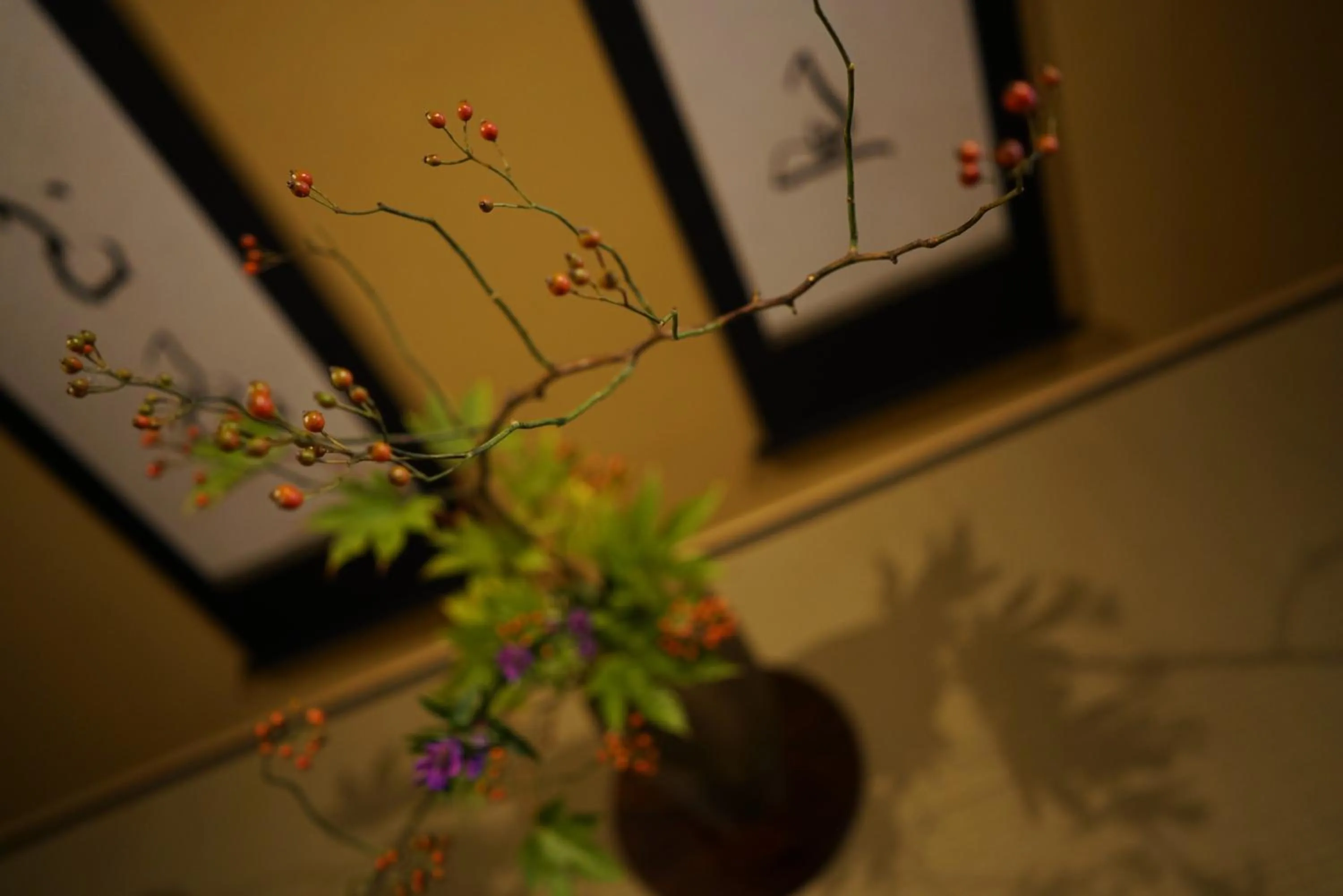 Decorative detail in Ryokan Tori
