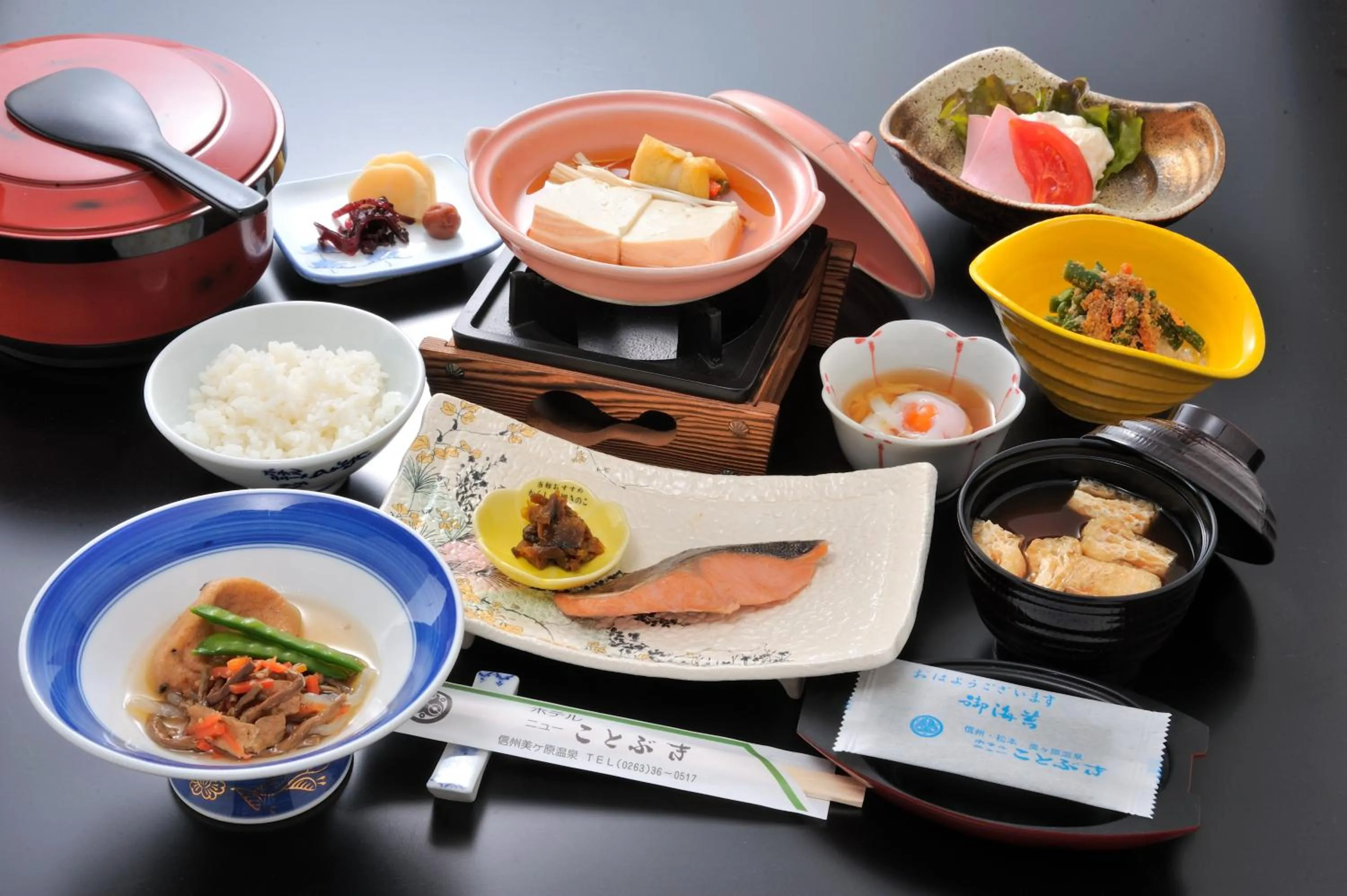 Breakfast in Hotel New Kotobuki