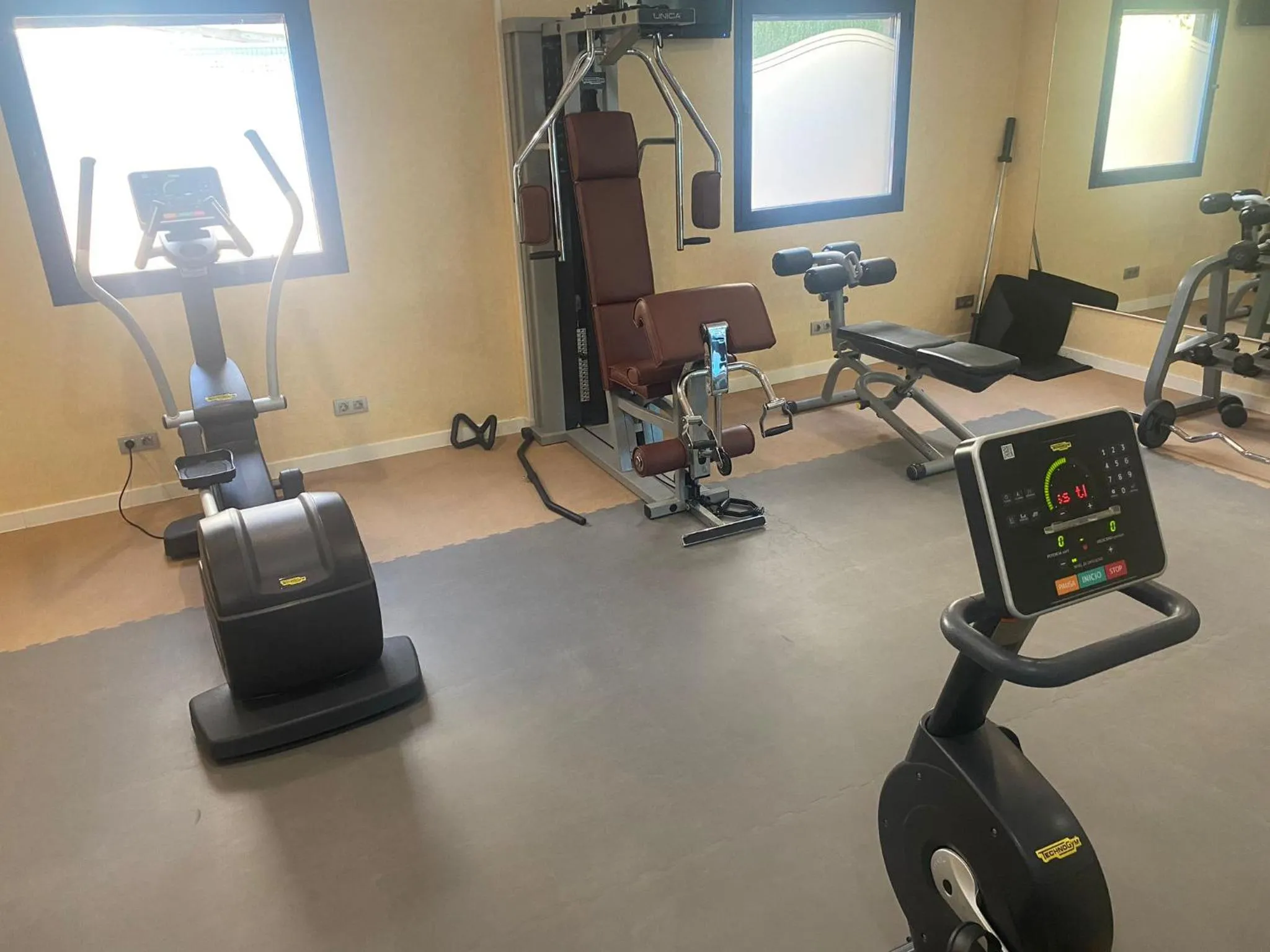 Fitness centre/facilities in Hotel Madeira Centro