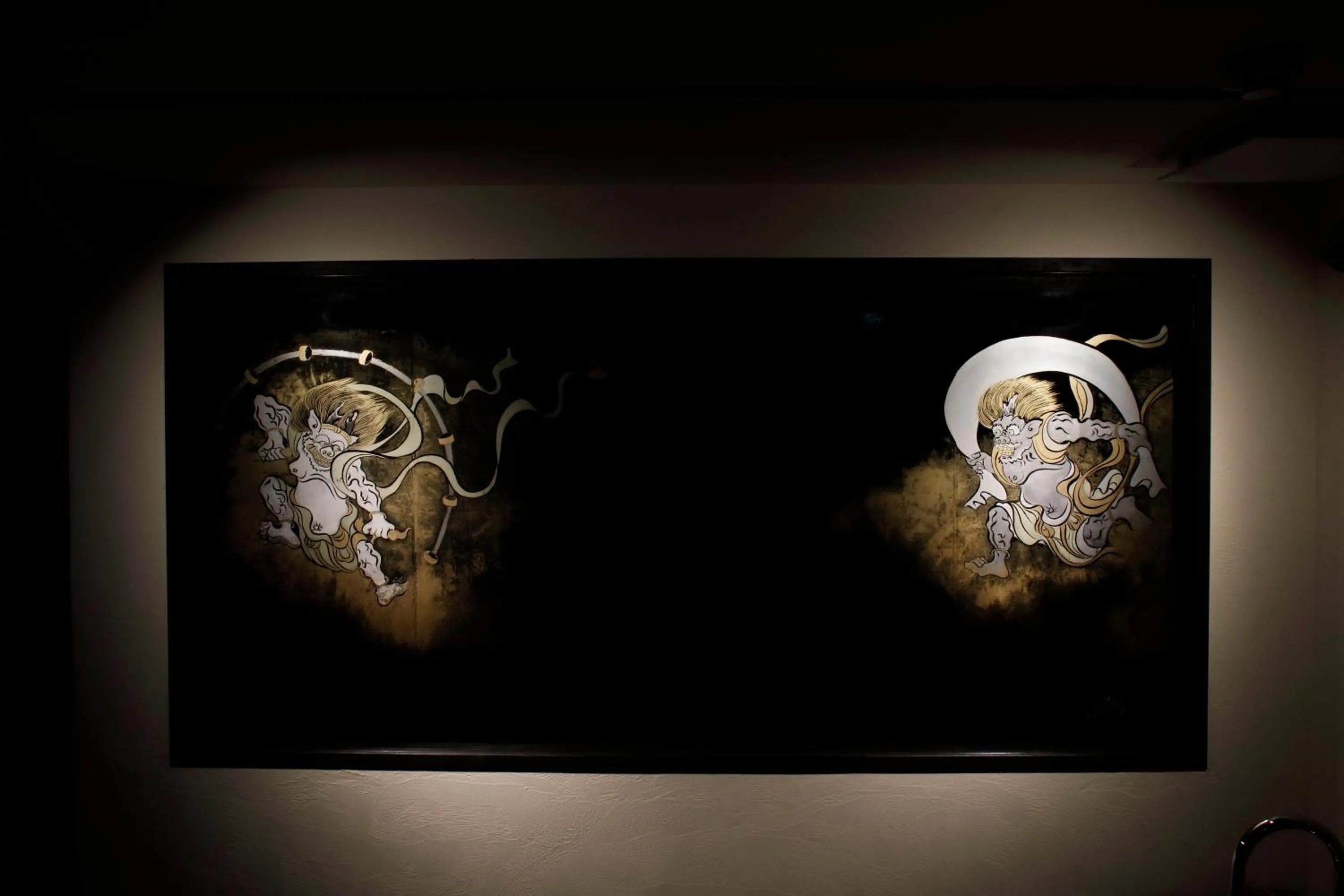 Decorative detail in Kyonoyado Gekkoan