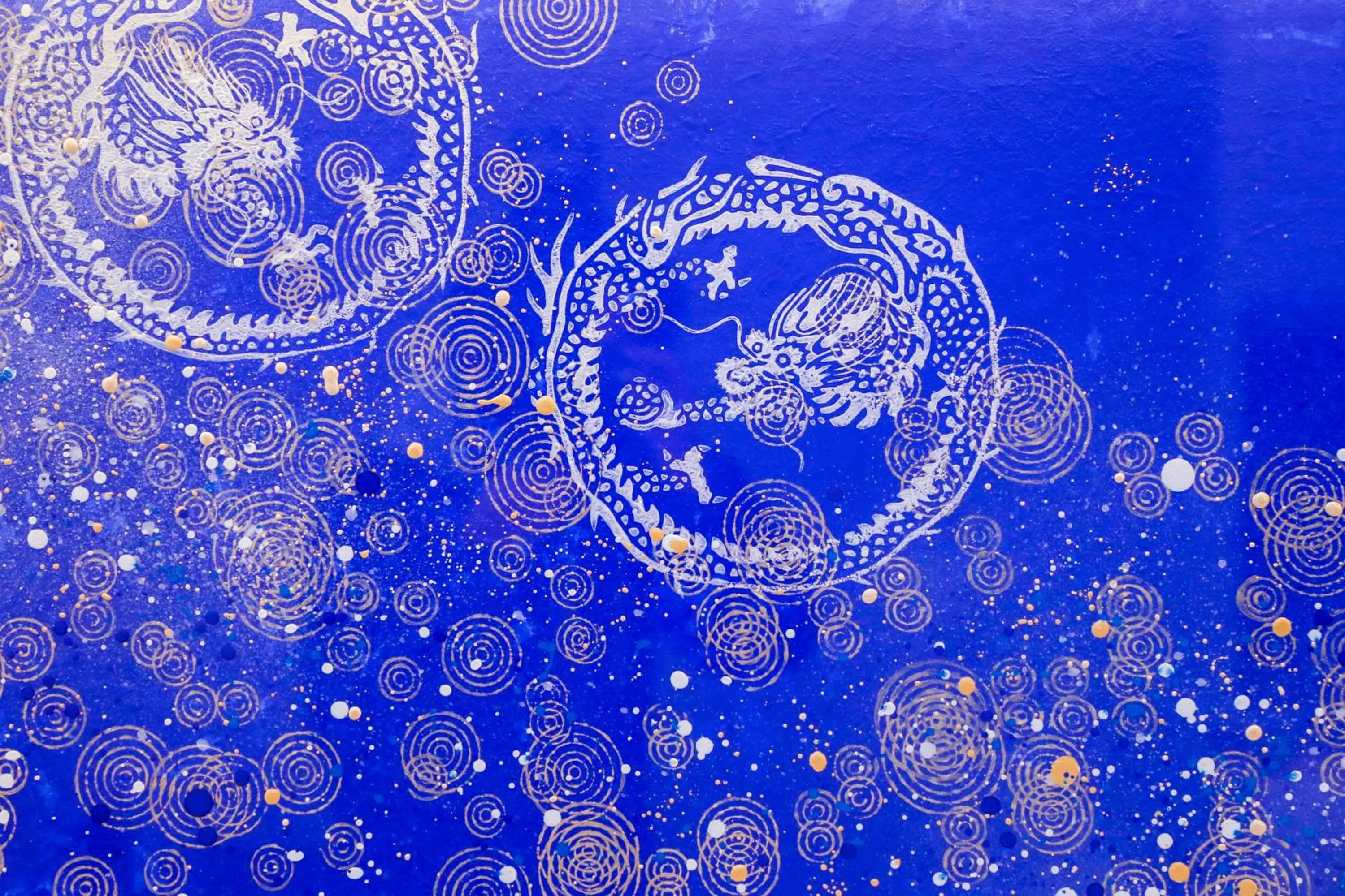 Decorative detail in Kyonoyado Gekkoan