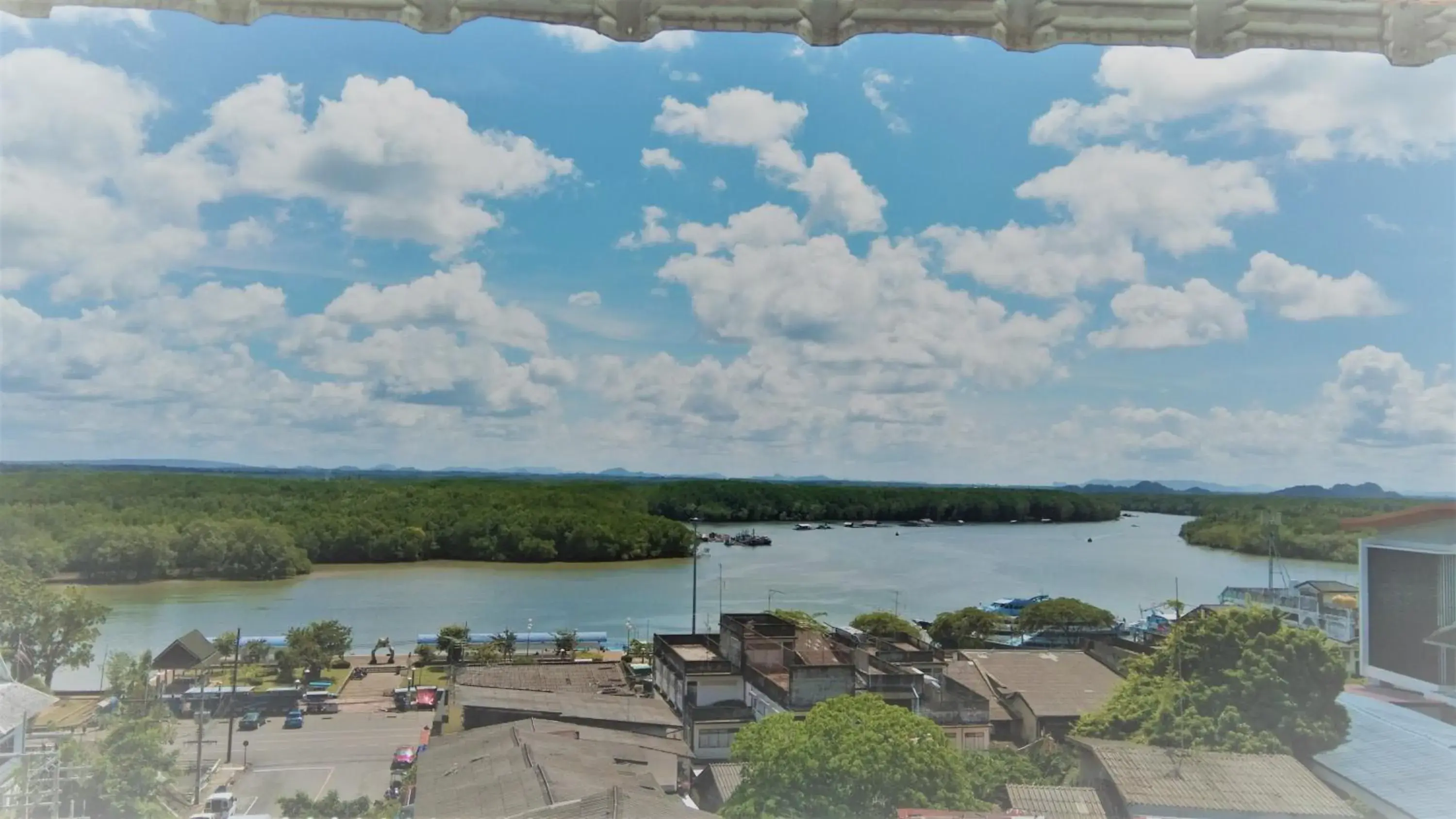 River view in Krabi Grand Hotel River view in Krabi Grand Hotel