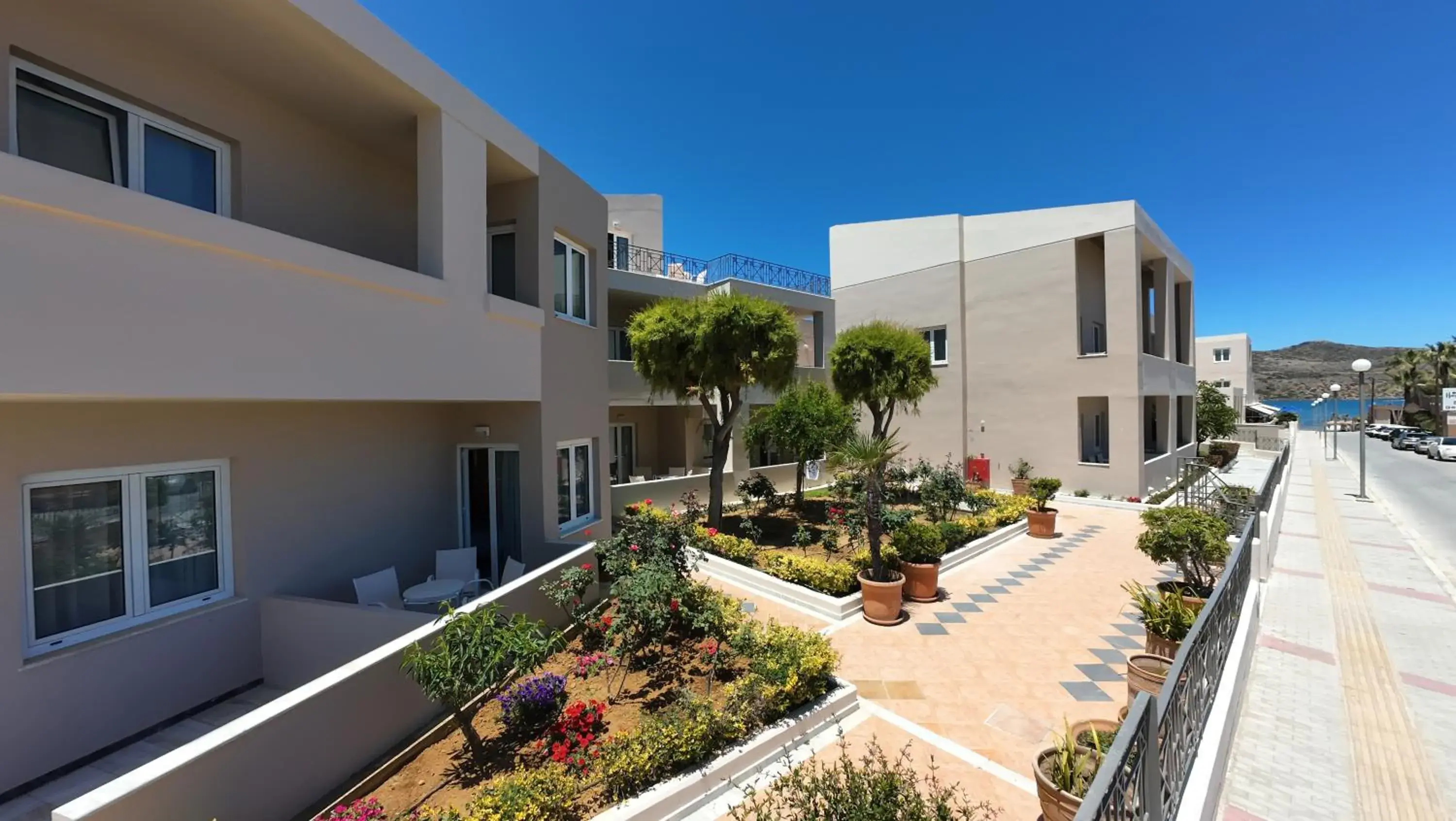 Property building in Chrispy Beach Resort, Agia Marina Property building in Chrispy Beach Resort, Agia Marina