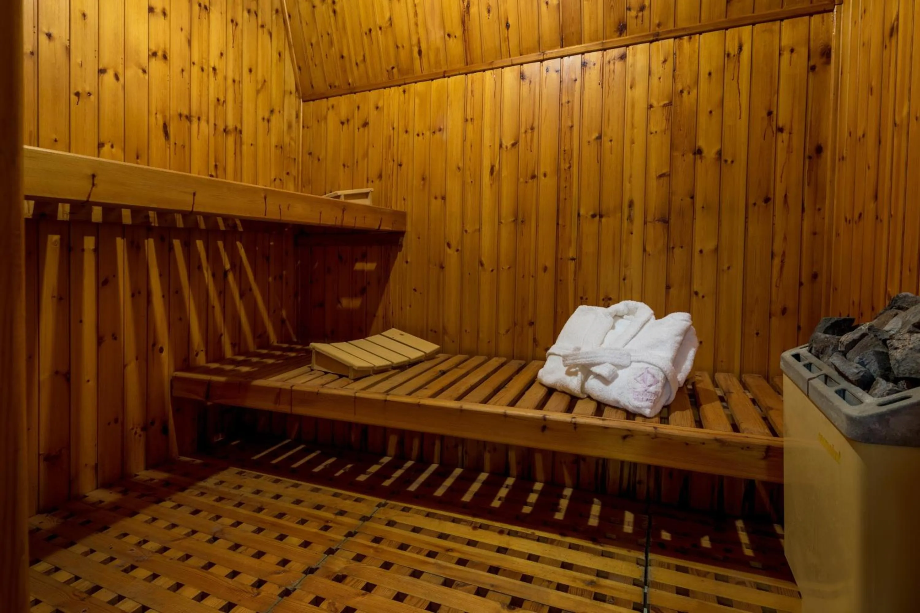 Sauna in Chrispy Beach Resort, Agia Marina