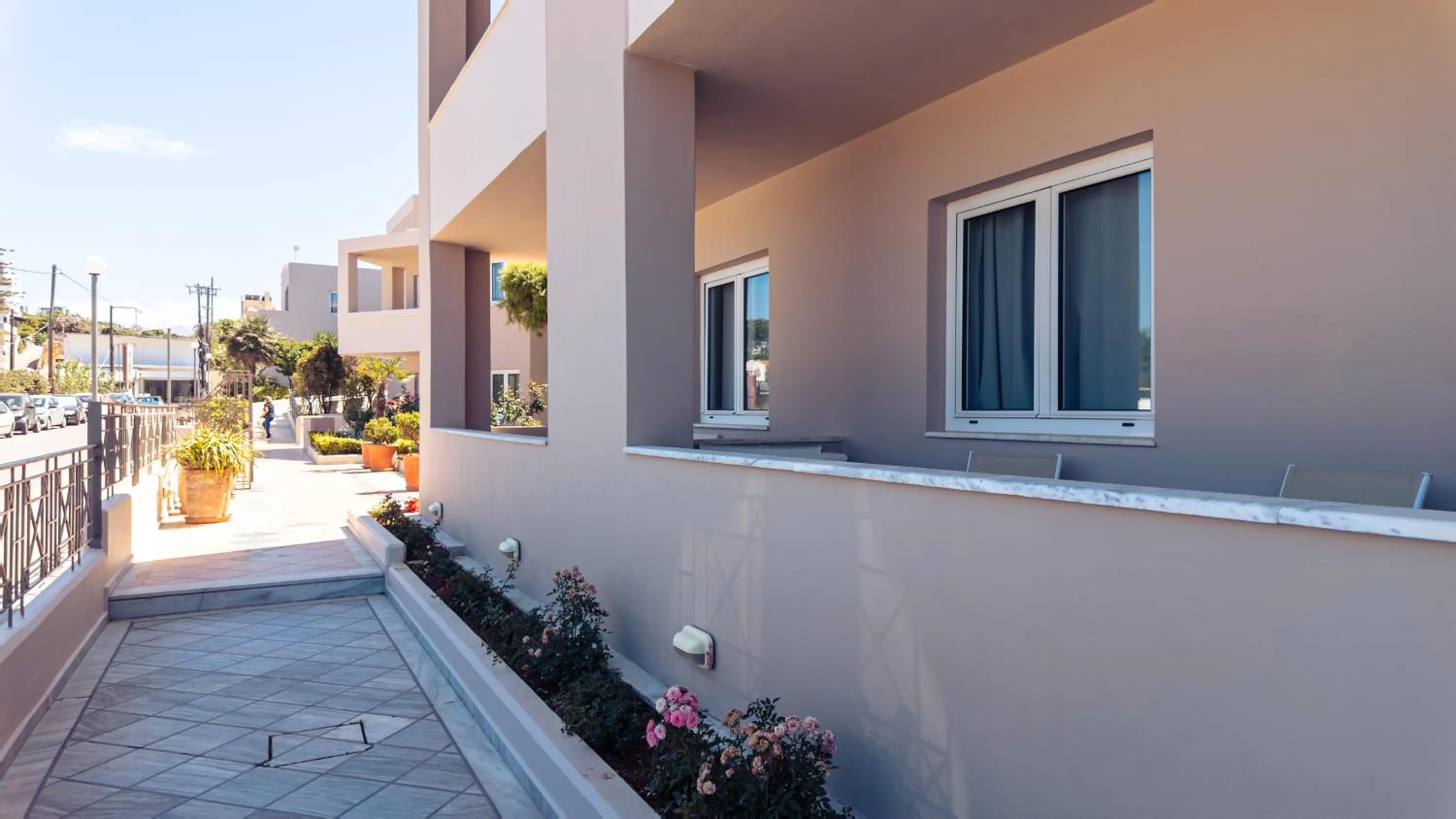 Property building in Chrispy Beach Resort, Agia Marina