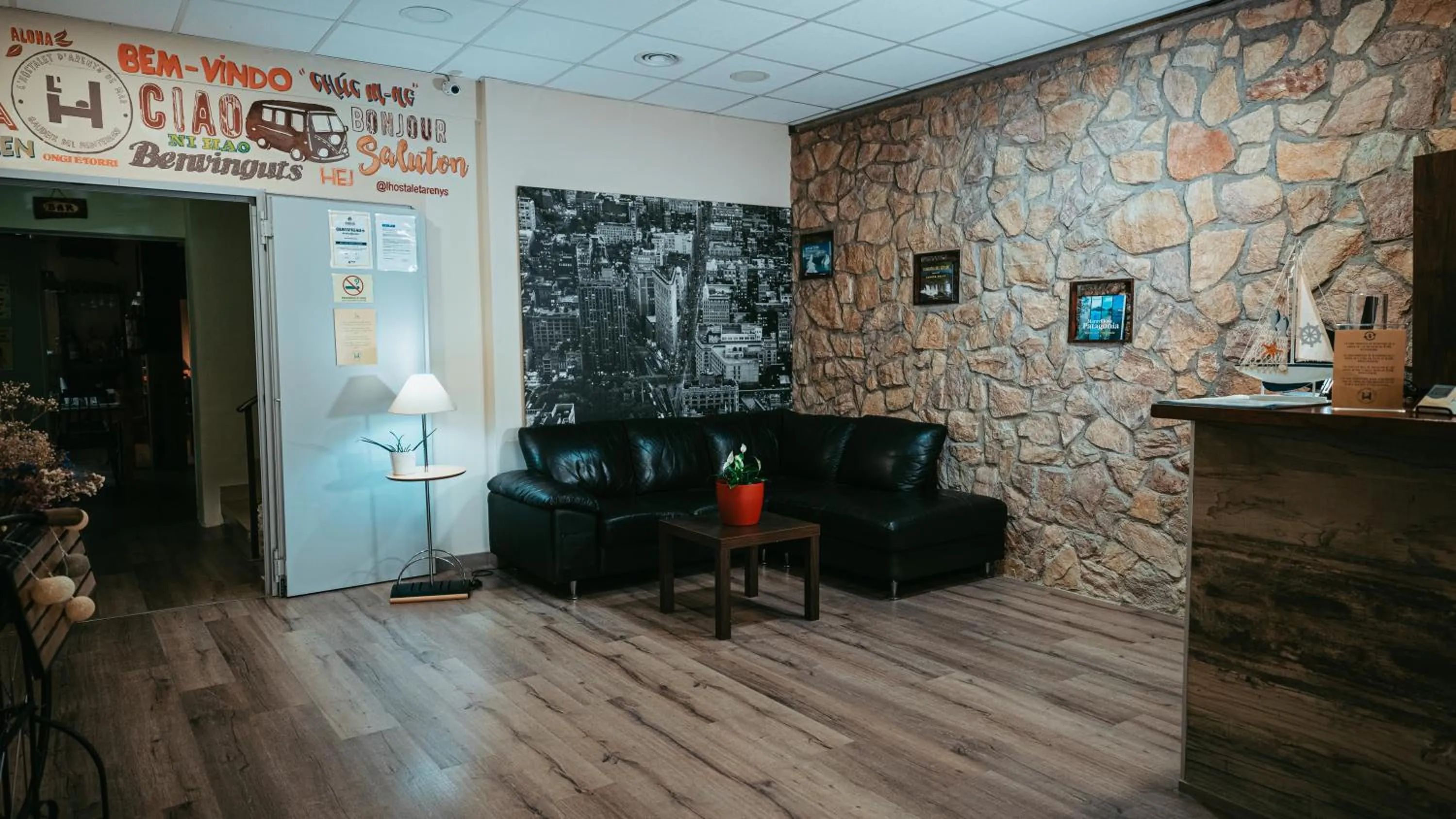Lobby or reception in L'Hostalet d'Arenys de Mar