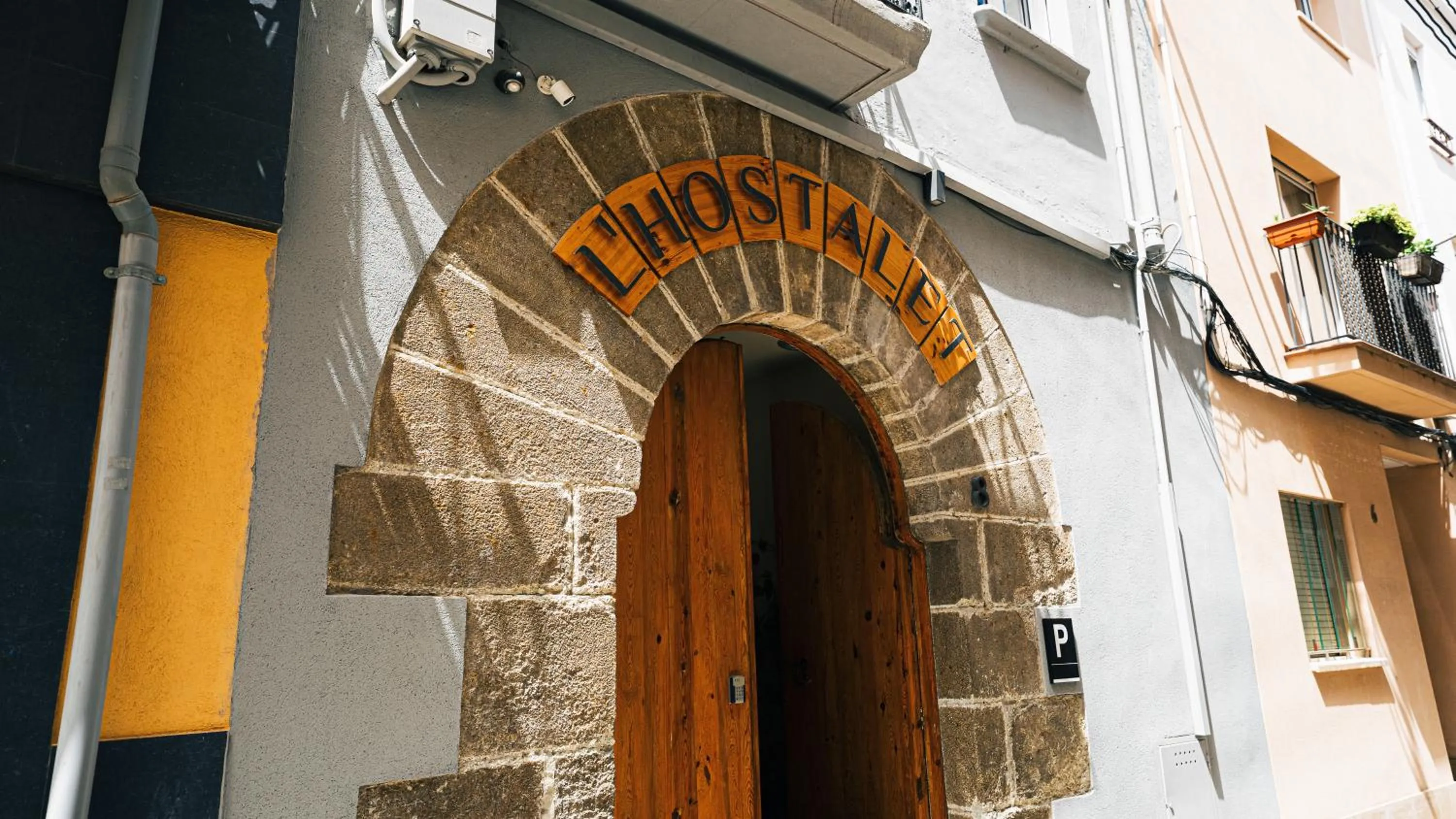 Facade/entrance in L'Hostalet d'Arenys de Mar