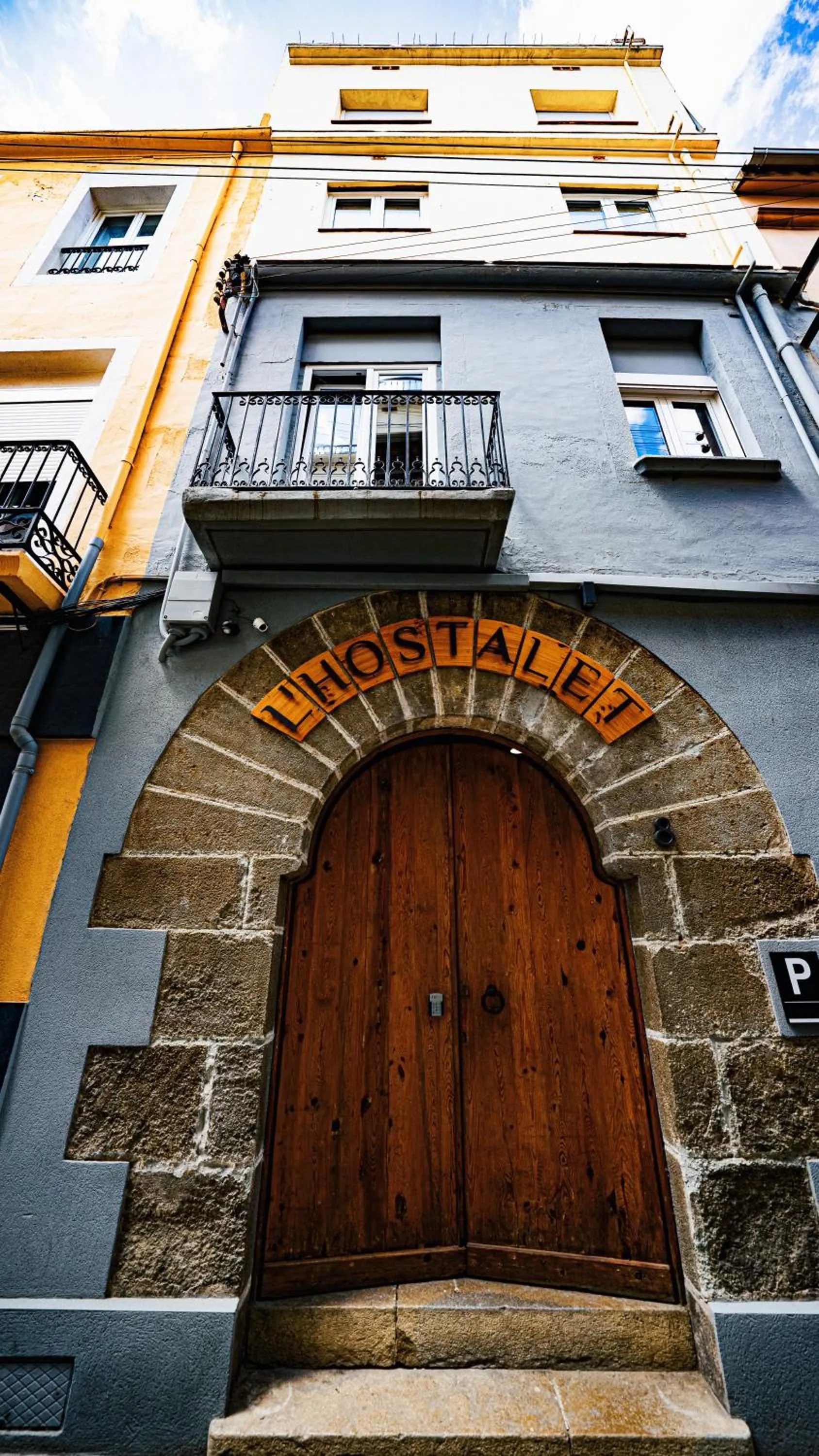 Facade/entrance in L'Hostalet d'Arenys de Mar