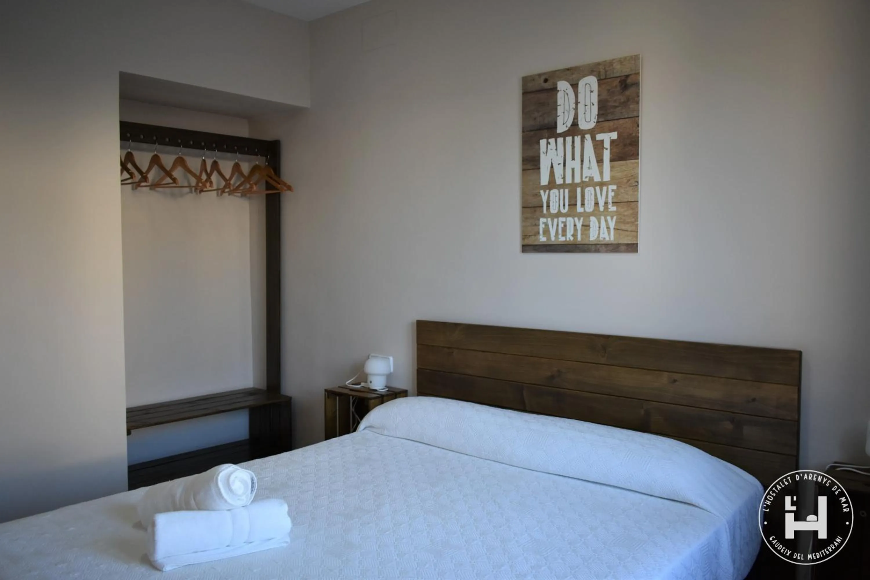 Photo of the whole room, Bed in L'Hostalet d'Arenys de Mar