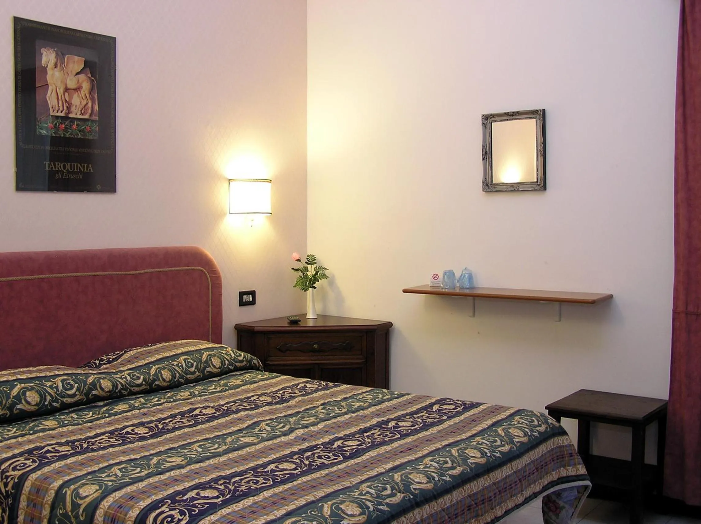 Bed in Hotel Ristorante Bagnaia