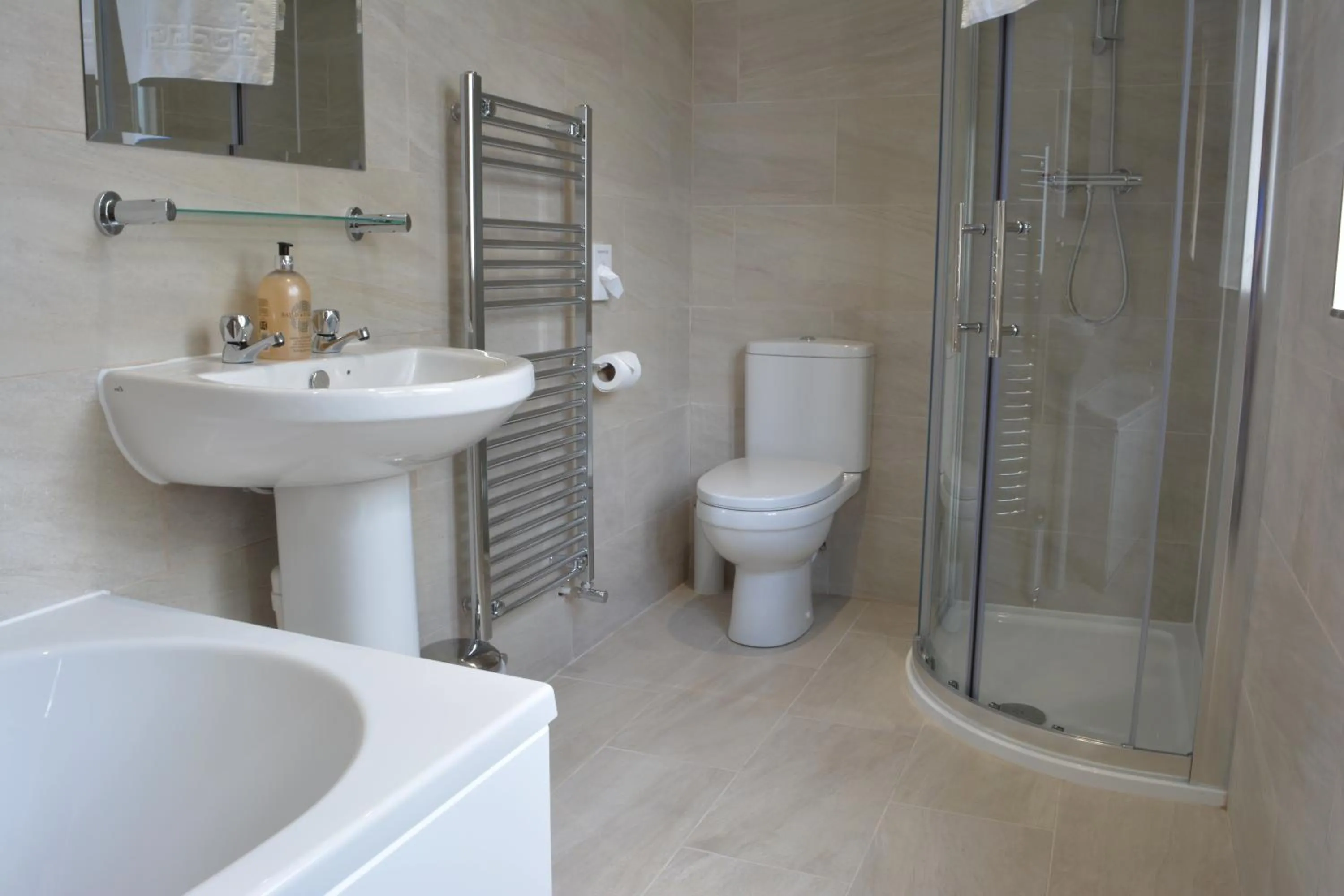 Bathroom in Greyhound Inn