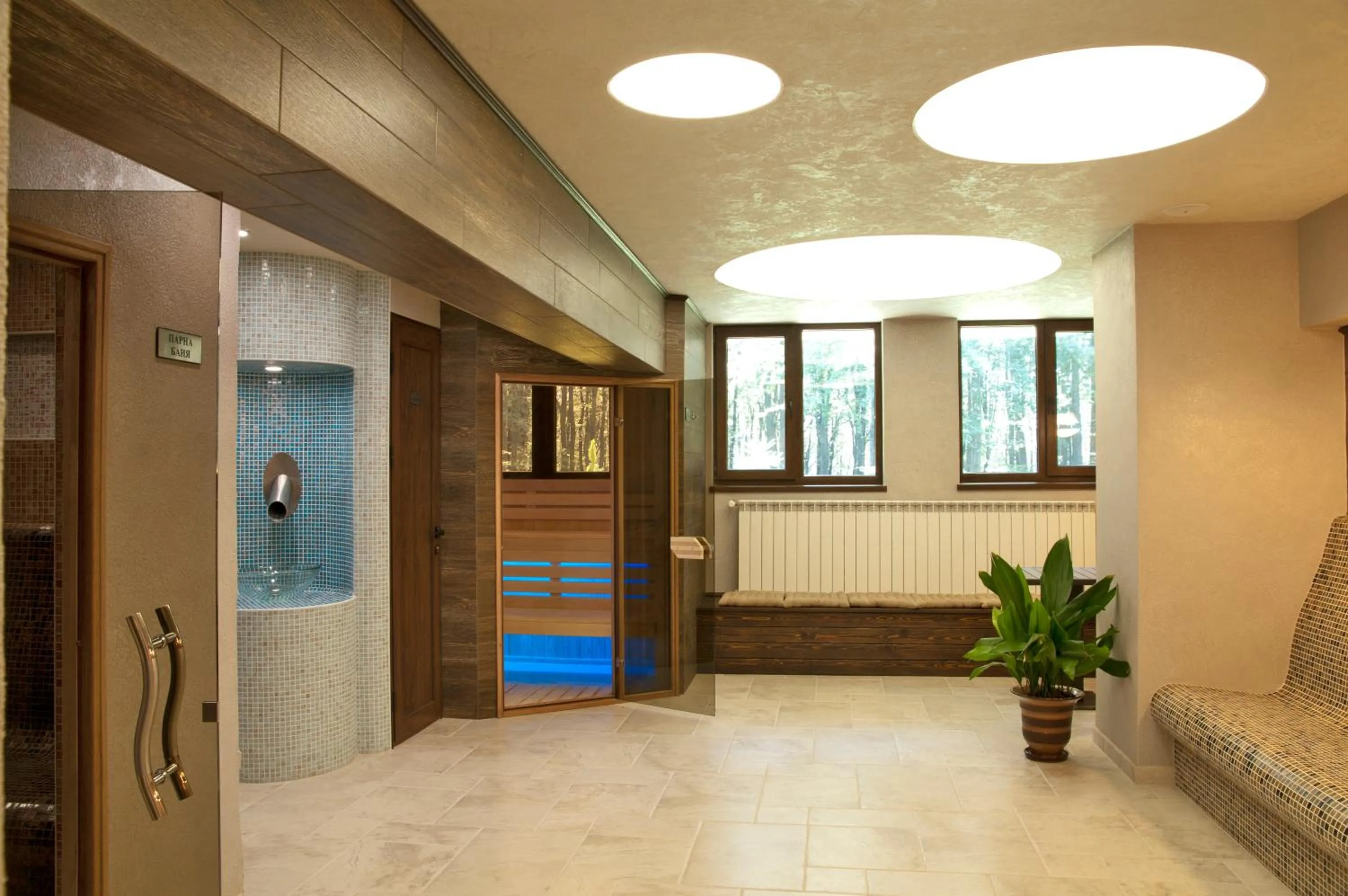 Sauna in Hotel Edelweiss