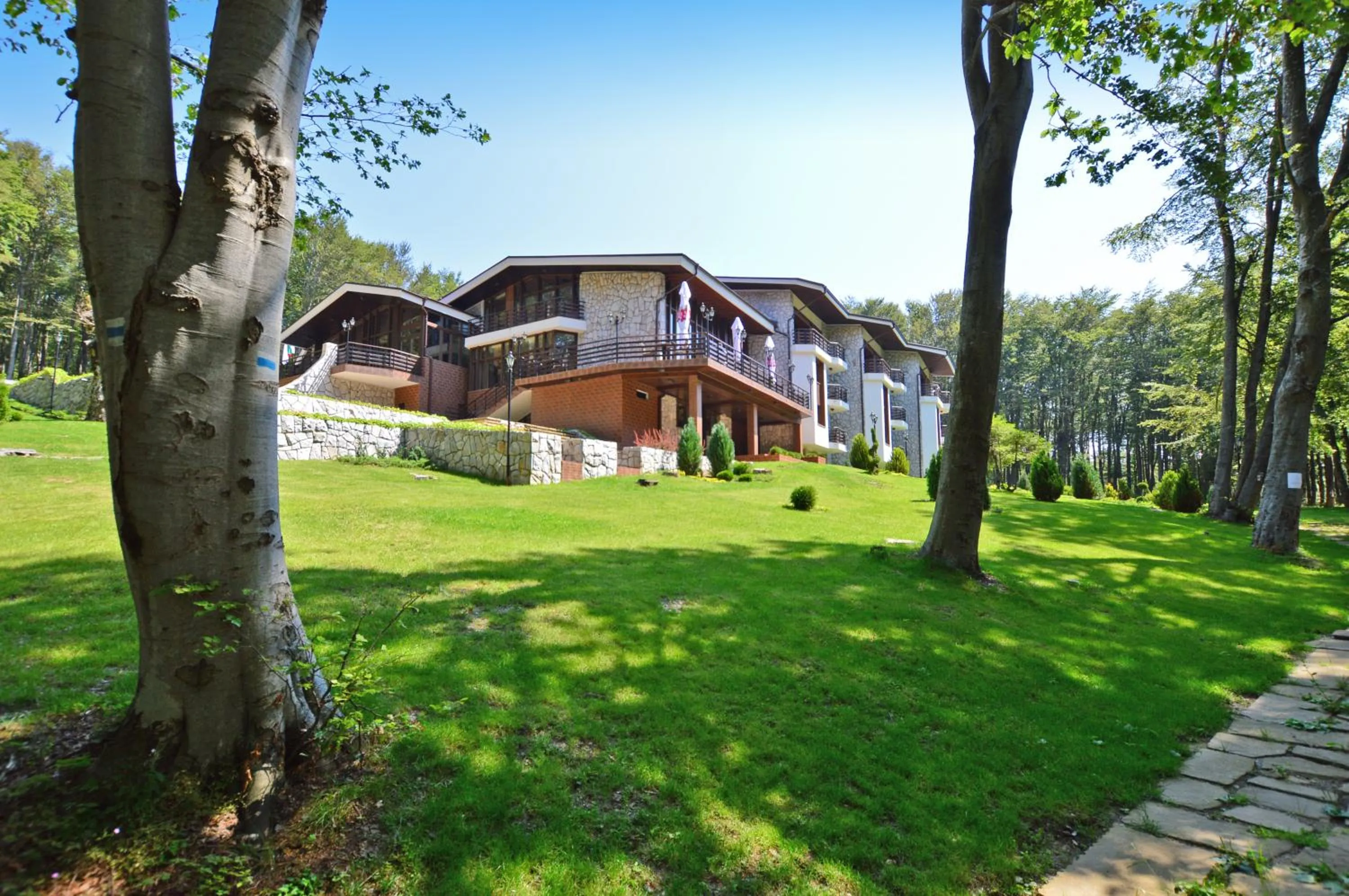 Property building in Hotel Edelweiss