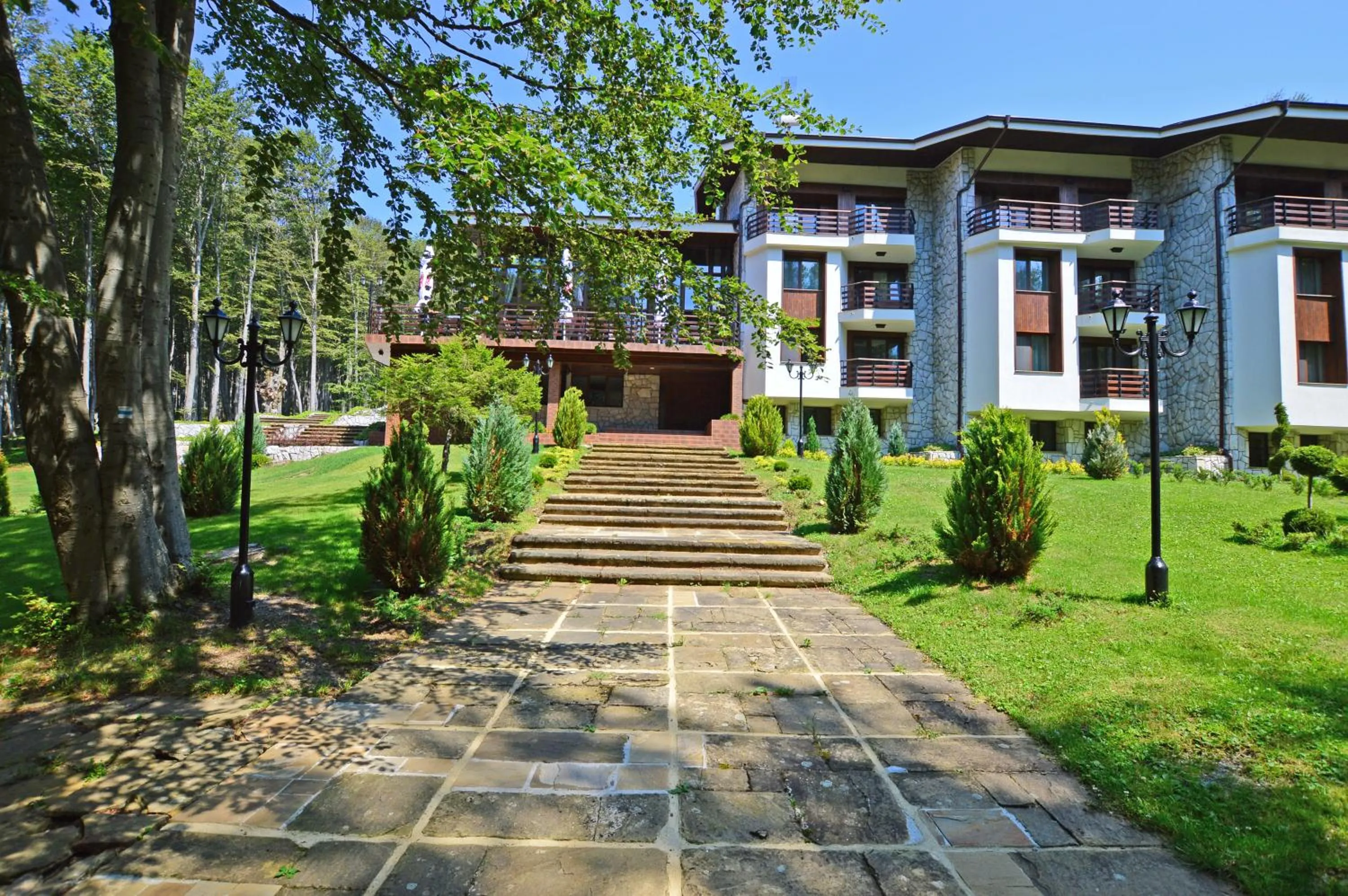 Garden in Hotel Edelweiss