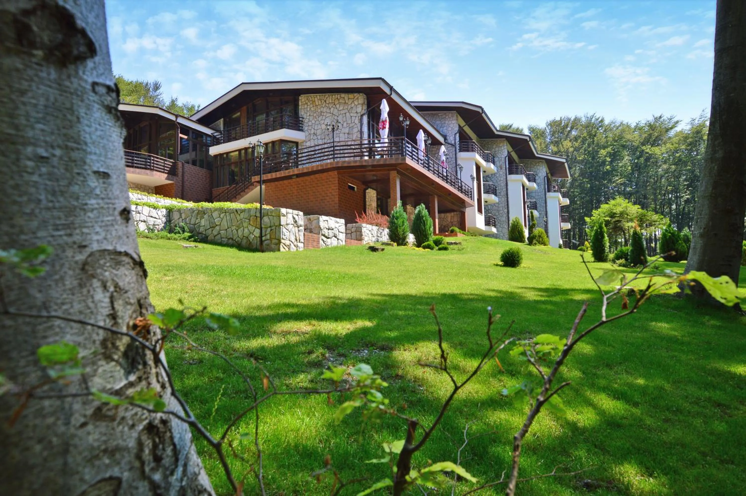 Garden in Hotel Edelweiss