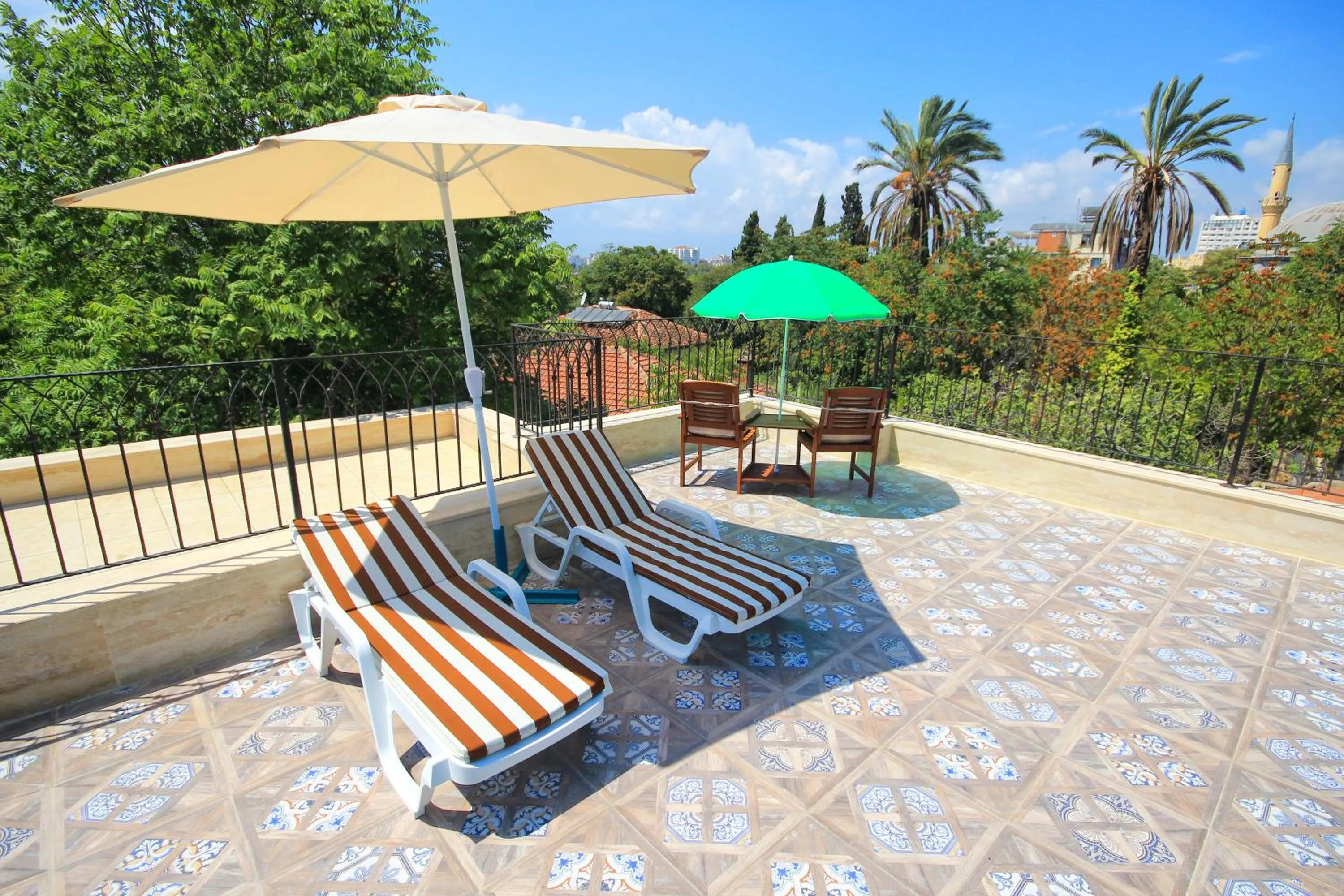 Balcony/Terrace in Delight Deluxe Aparts