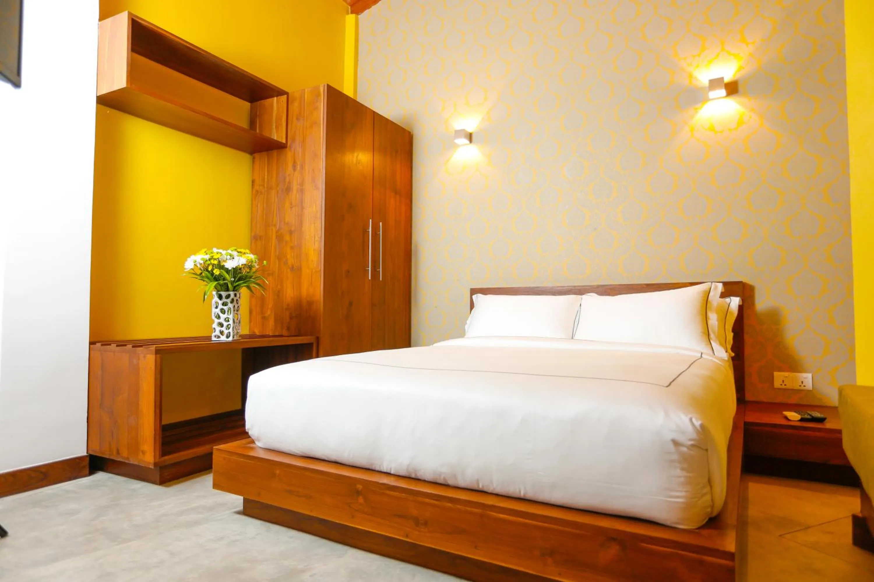 Bed in Viyana Boutique Hotel