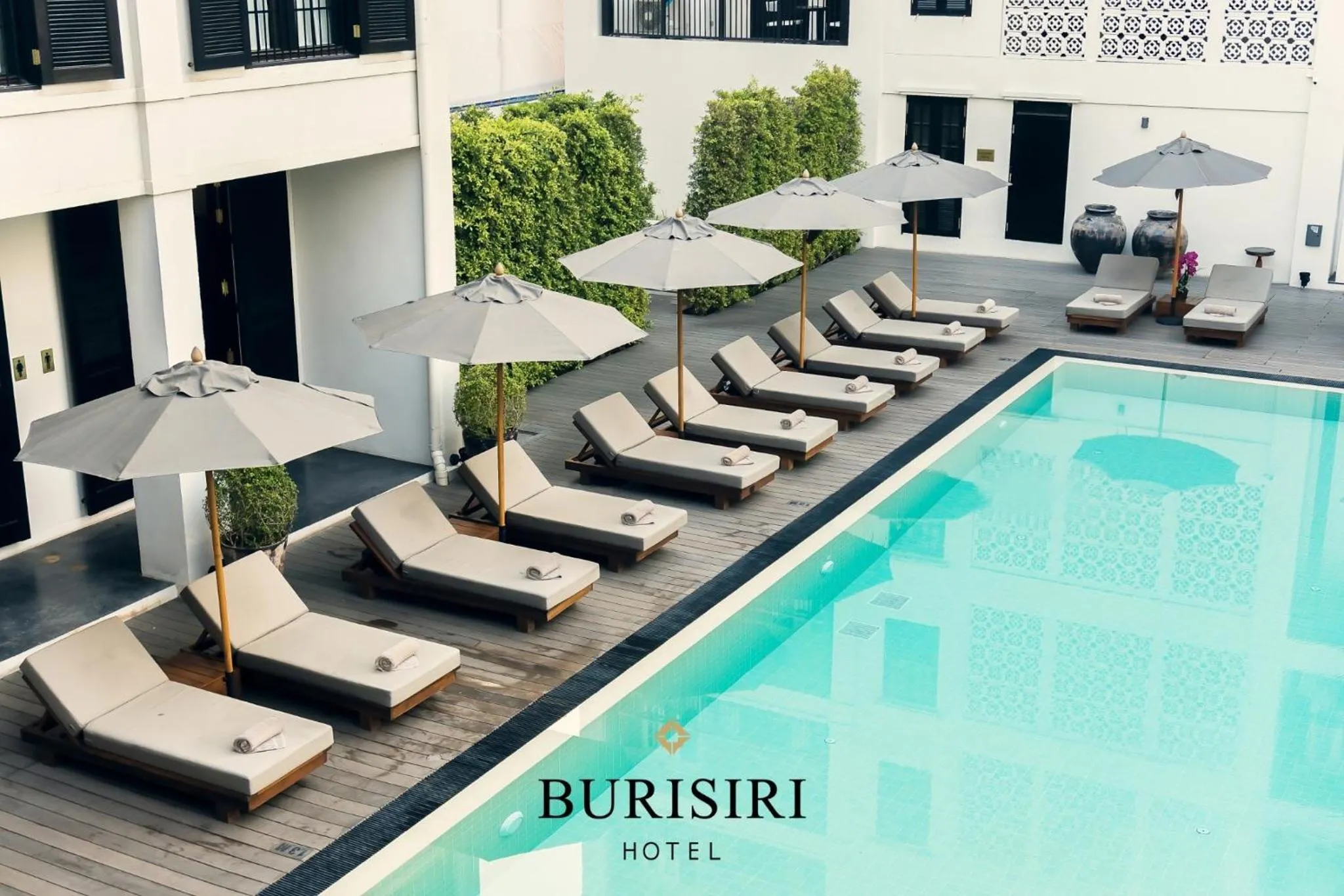 Swimming pool in Buri Siri Boutique Hotel