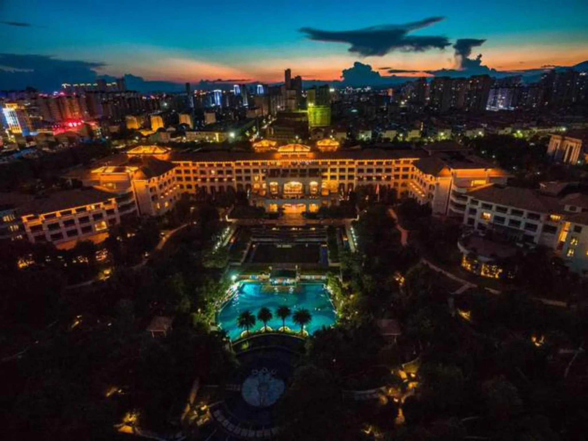 Bird's eye view in Jinjiang International Hotel Ganzhou