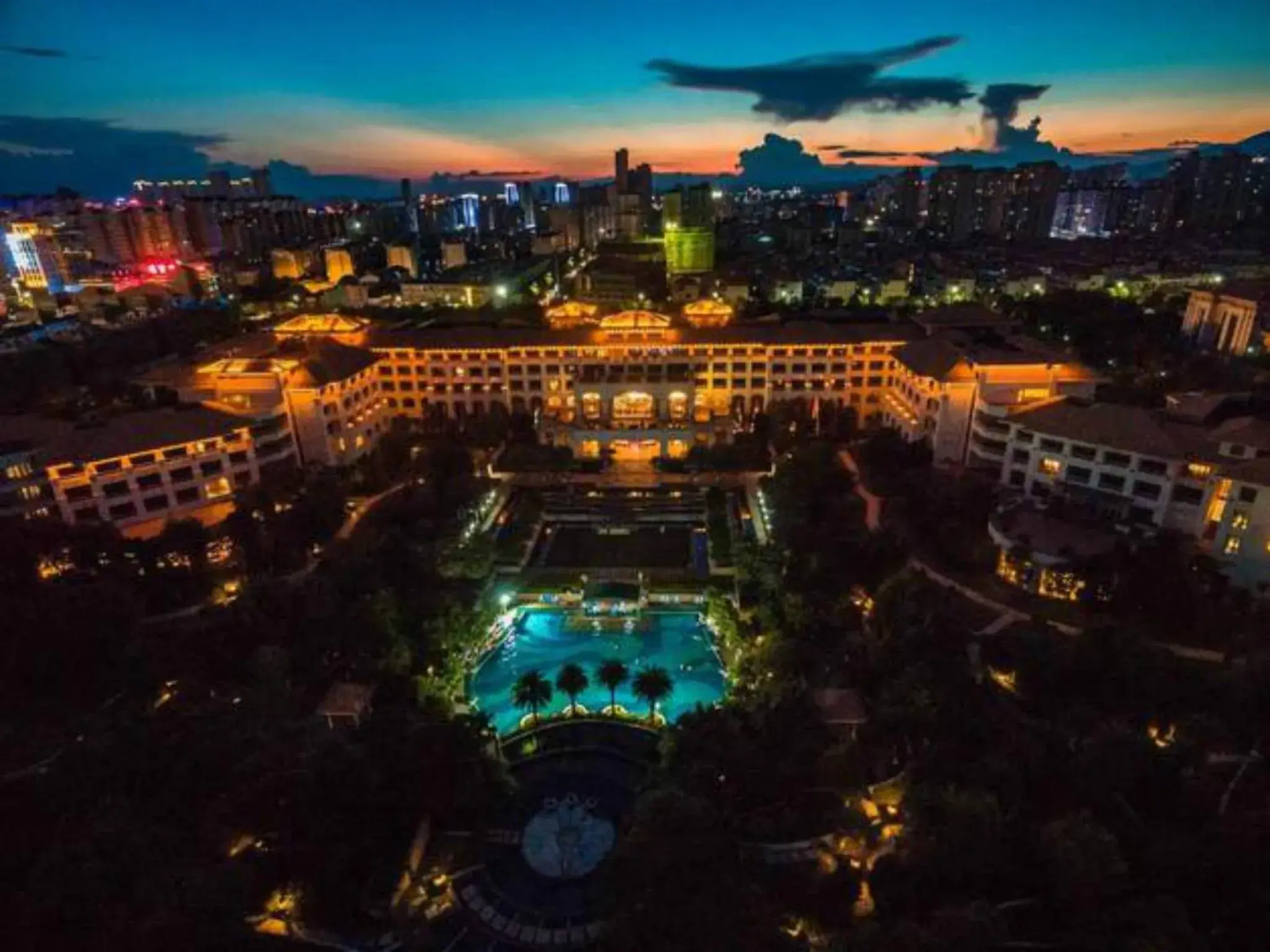 Bird's eye view in Jinjiang International Hotel Ganzhou Bird's eye view in Jinjiang International Hotel Ganzhou