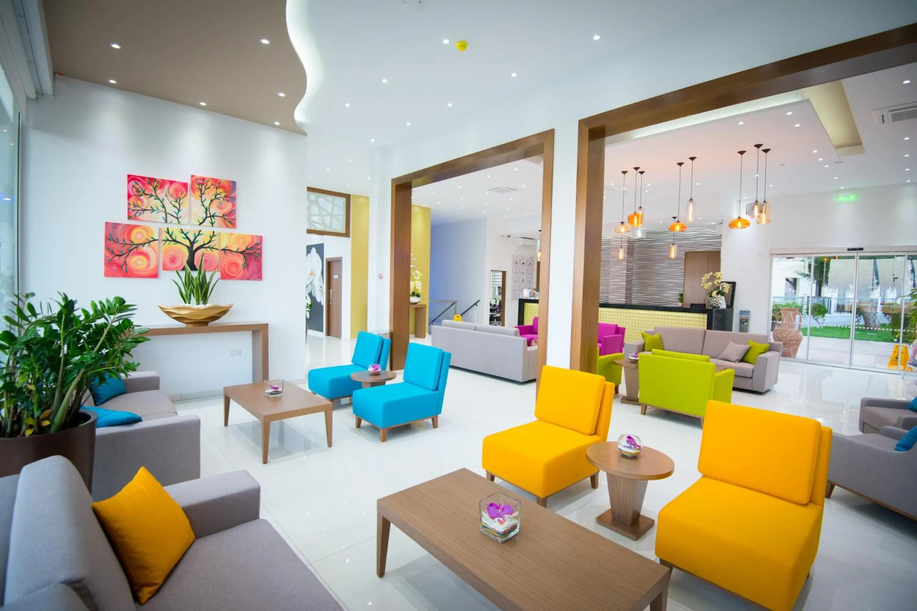 Lobby or reception in Loutsiana Deluxe Apts