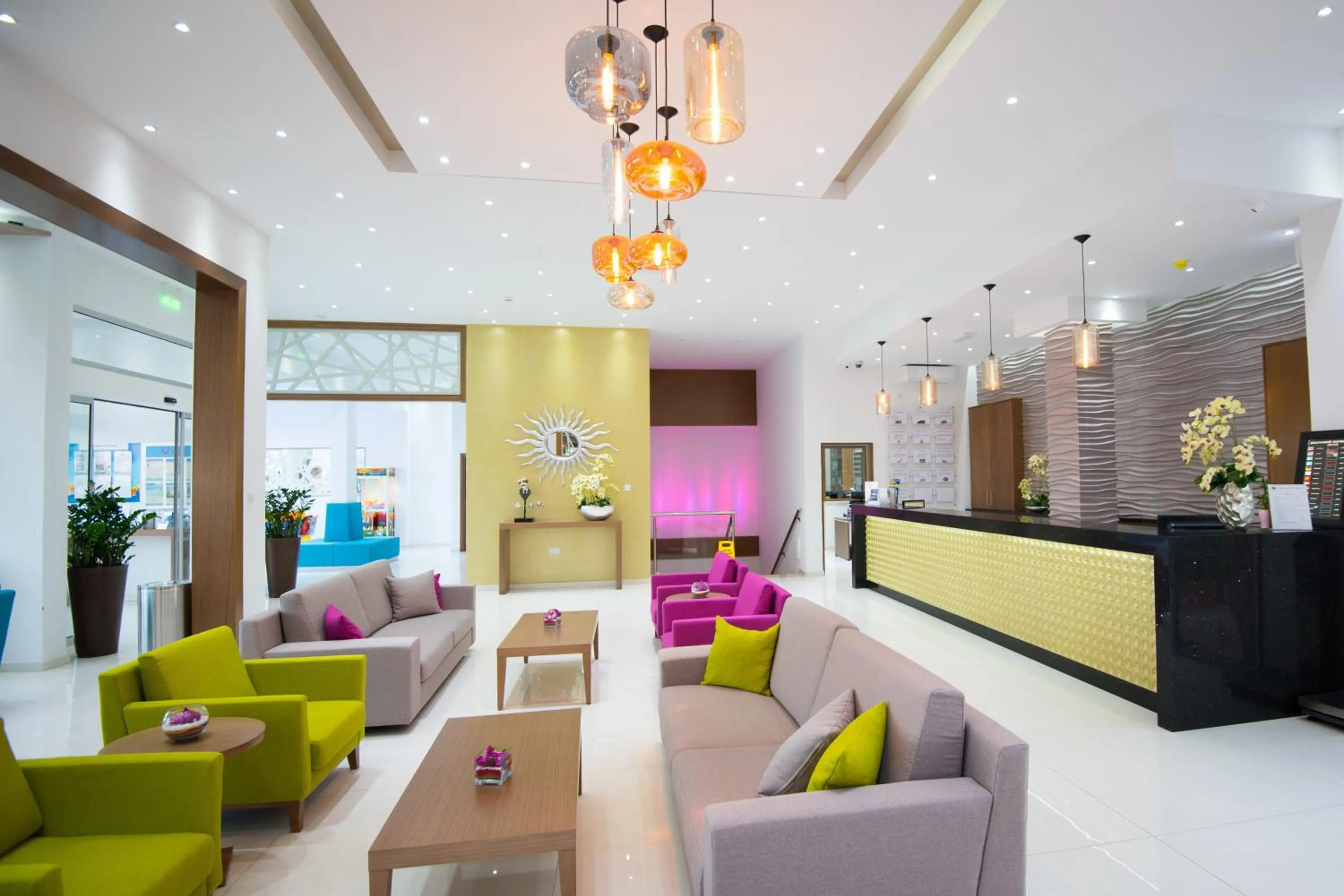 Lobby or reception in Loutsiana Deluxe Apts