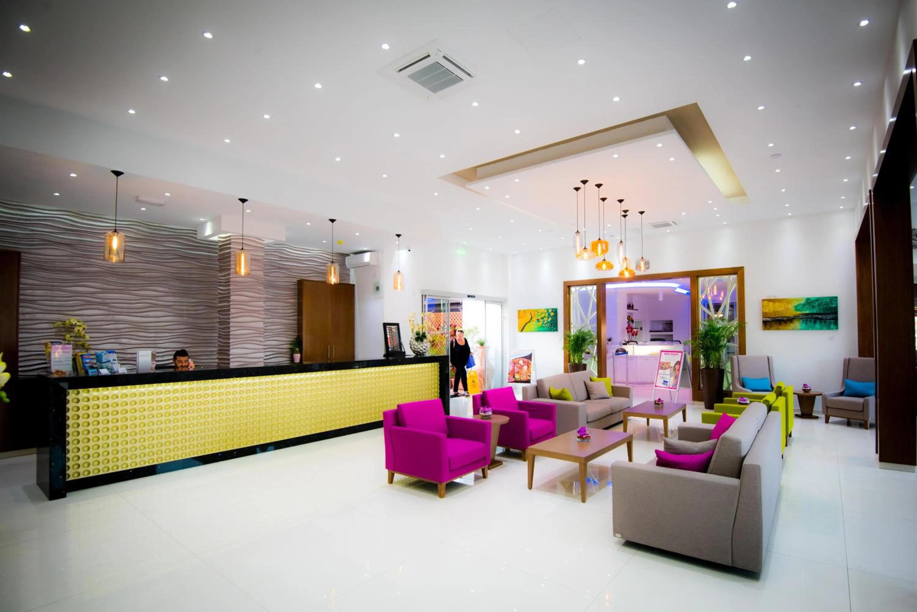 Lobby or reception in Loutsiana Deluxe Apts