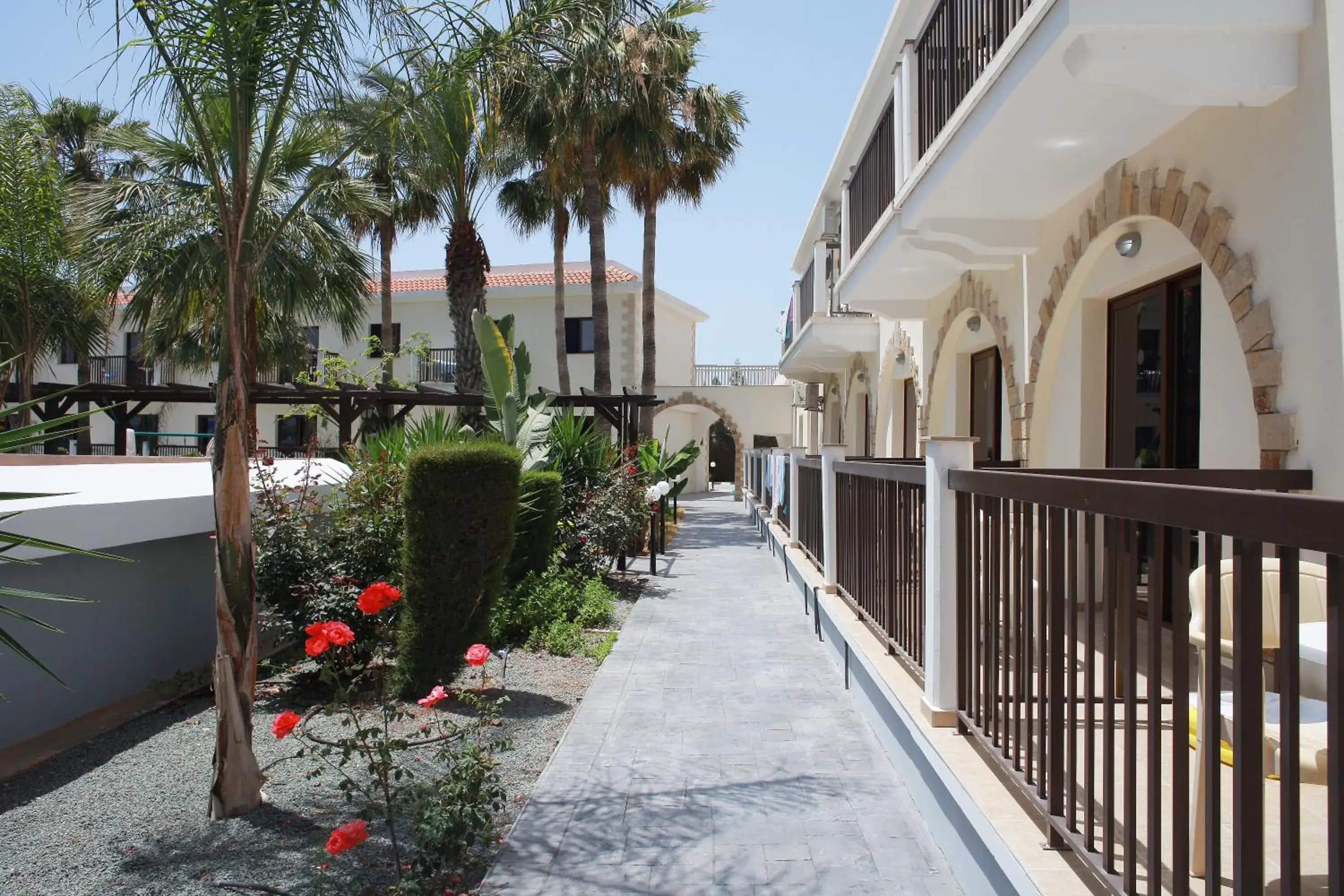 Facade/entrance in Loutsiana Deluxe Apts Facade/entrance in Loutsiana Deluxe Apts