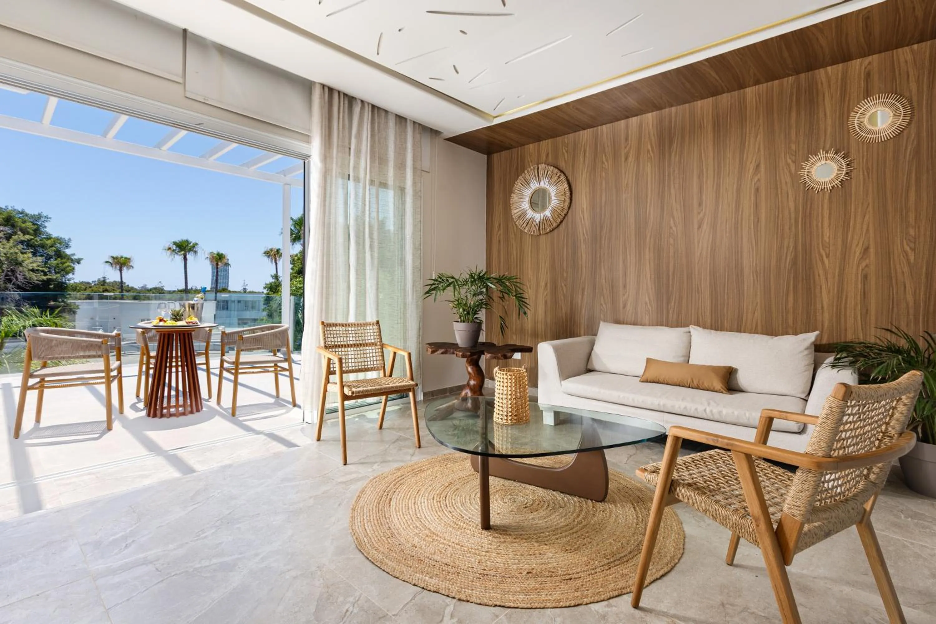 Living room in So Nice Beach Resort