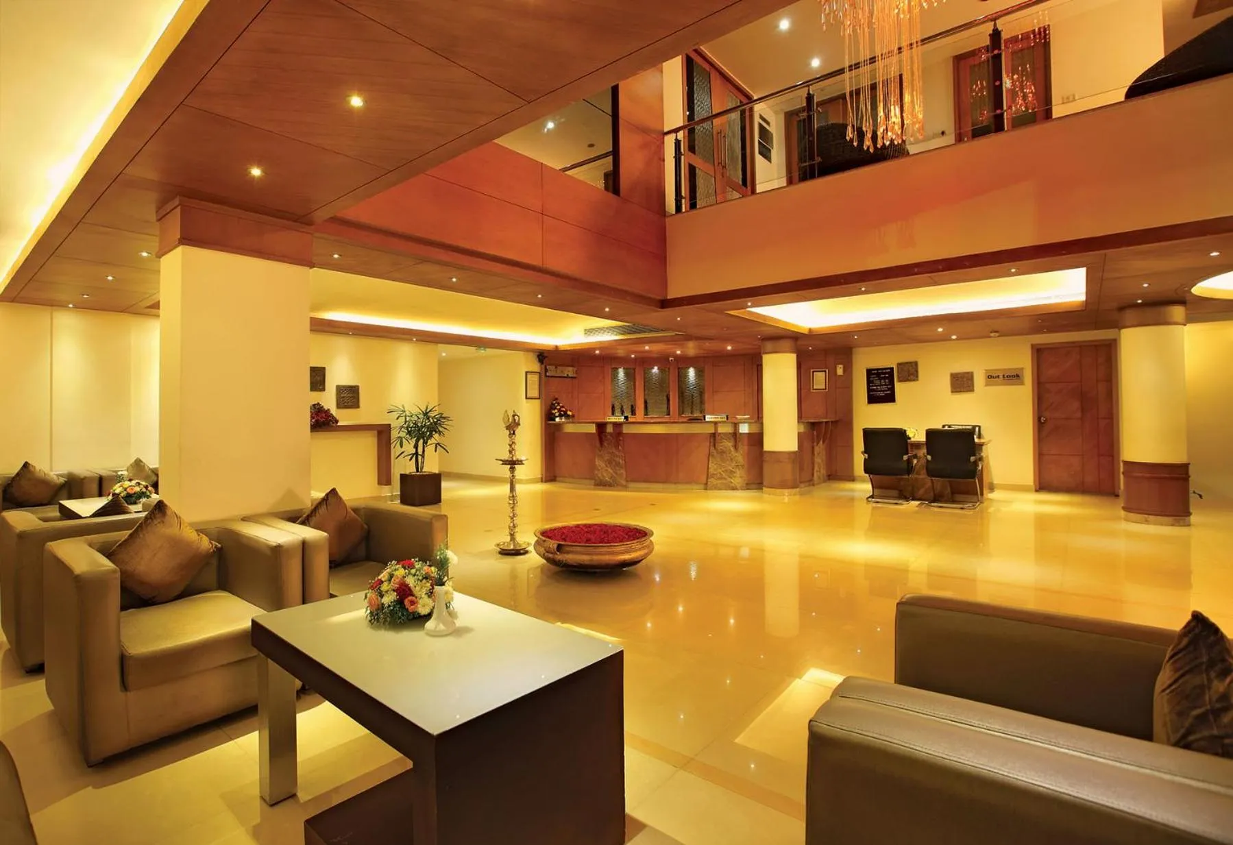 Lobby or reception in Hotel Park Residency, Kakkanad