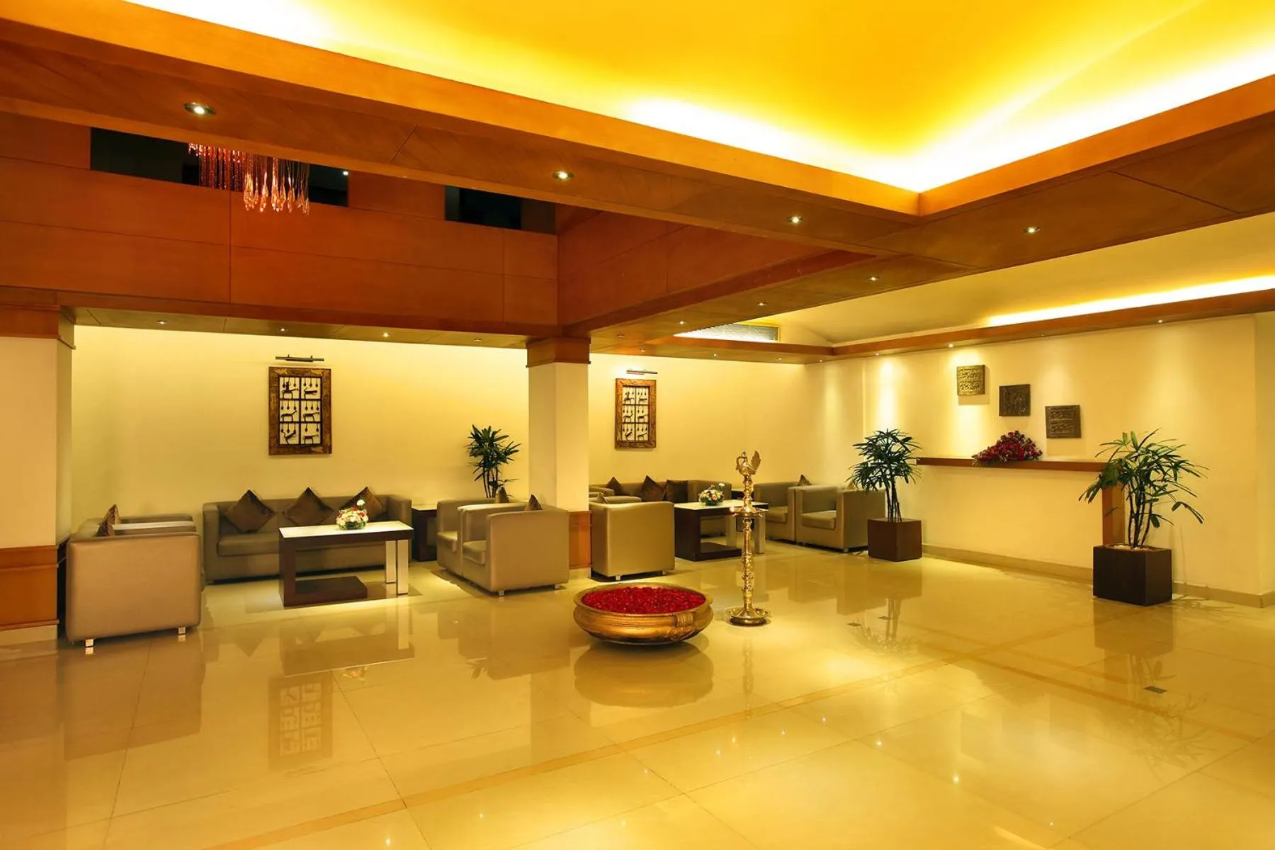 Lobby or reception in Hotel Park Residency, Kakkanad