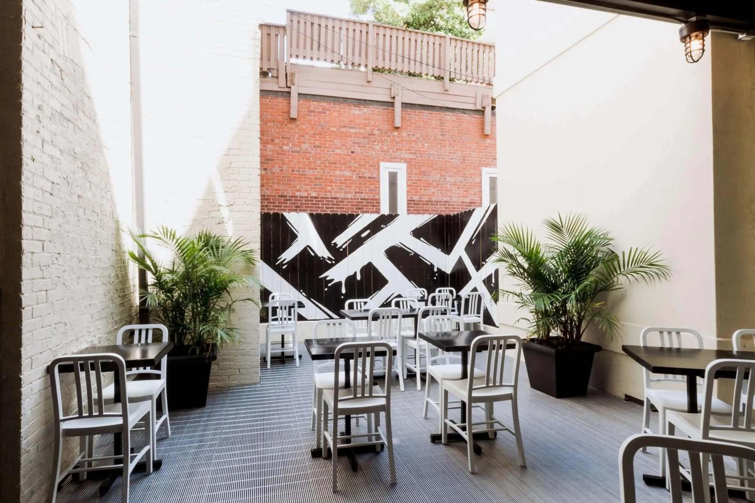 Balcony/Terrace in Hotel Hive