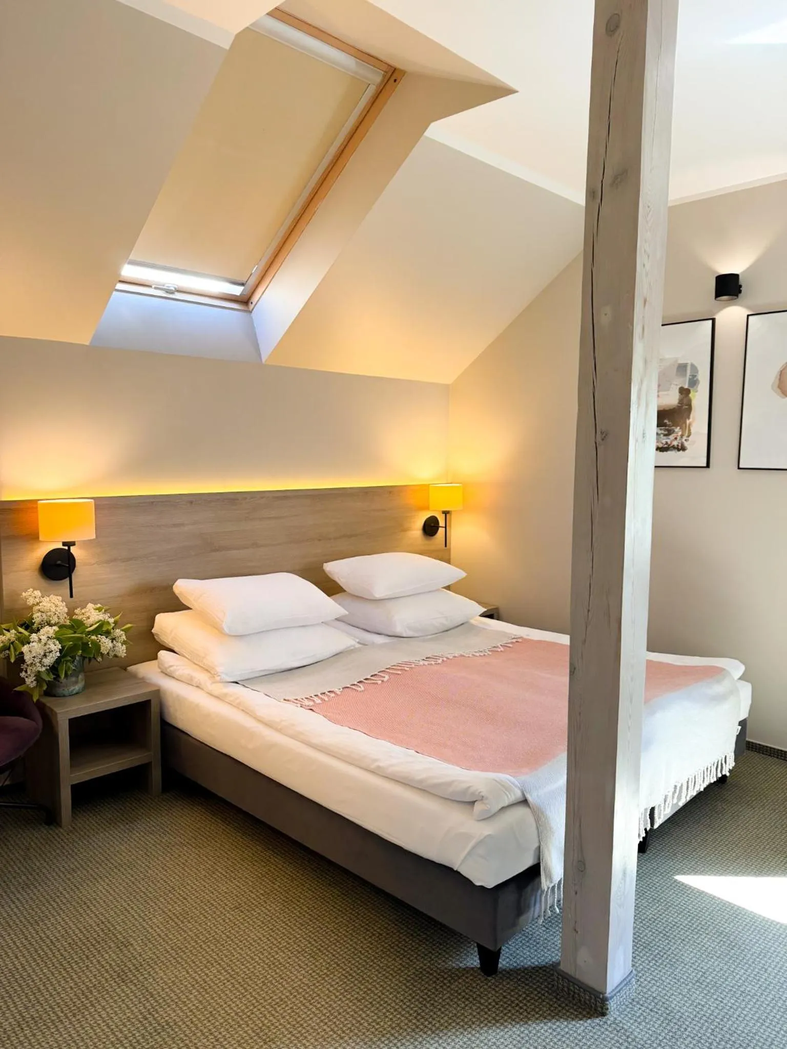 furniture, Bed in Tulipanowy Gościniec
