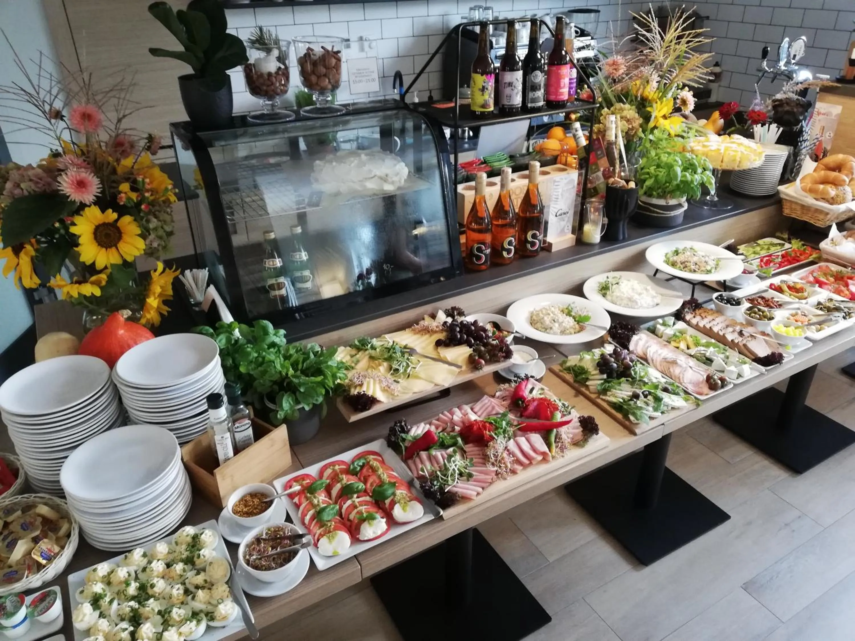 Buffet breakfast in Tulipanowy Gościniec