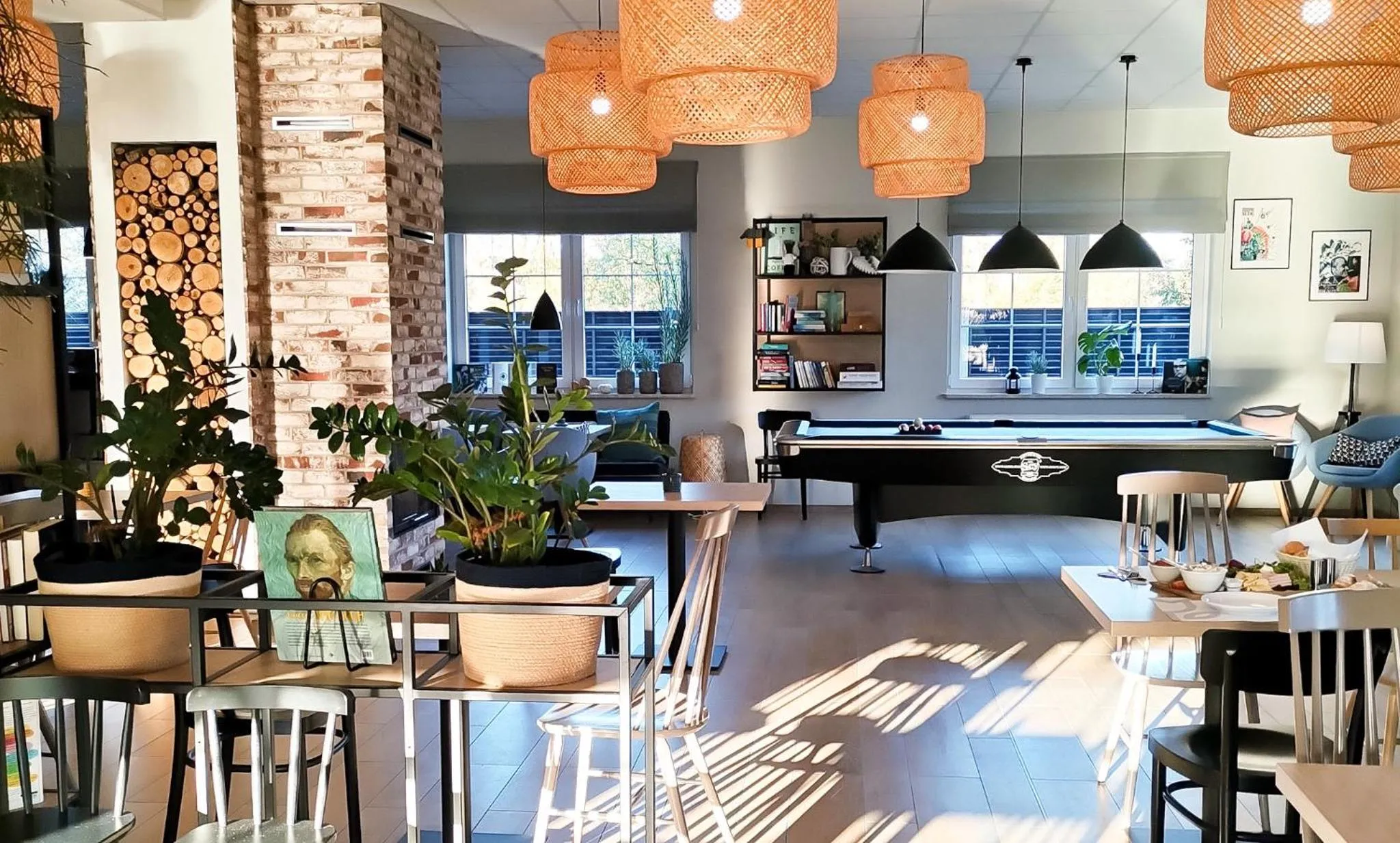 Dining area in Tulipanowy Gościniec