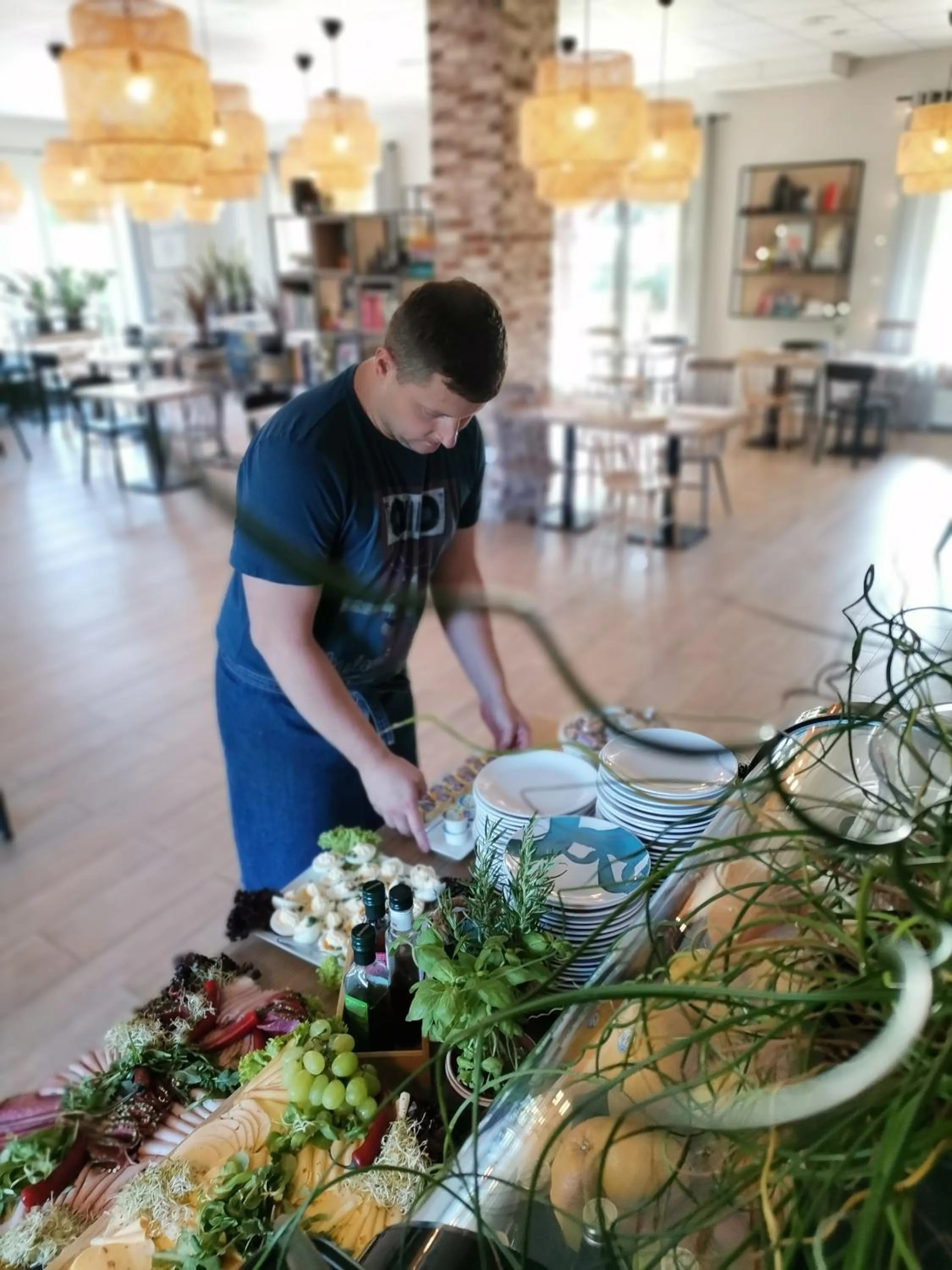 Buffet breakfast in Tulipanowy Gościniec