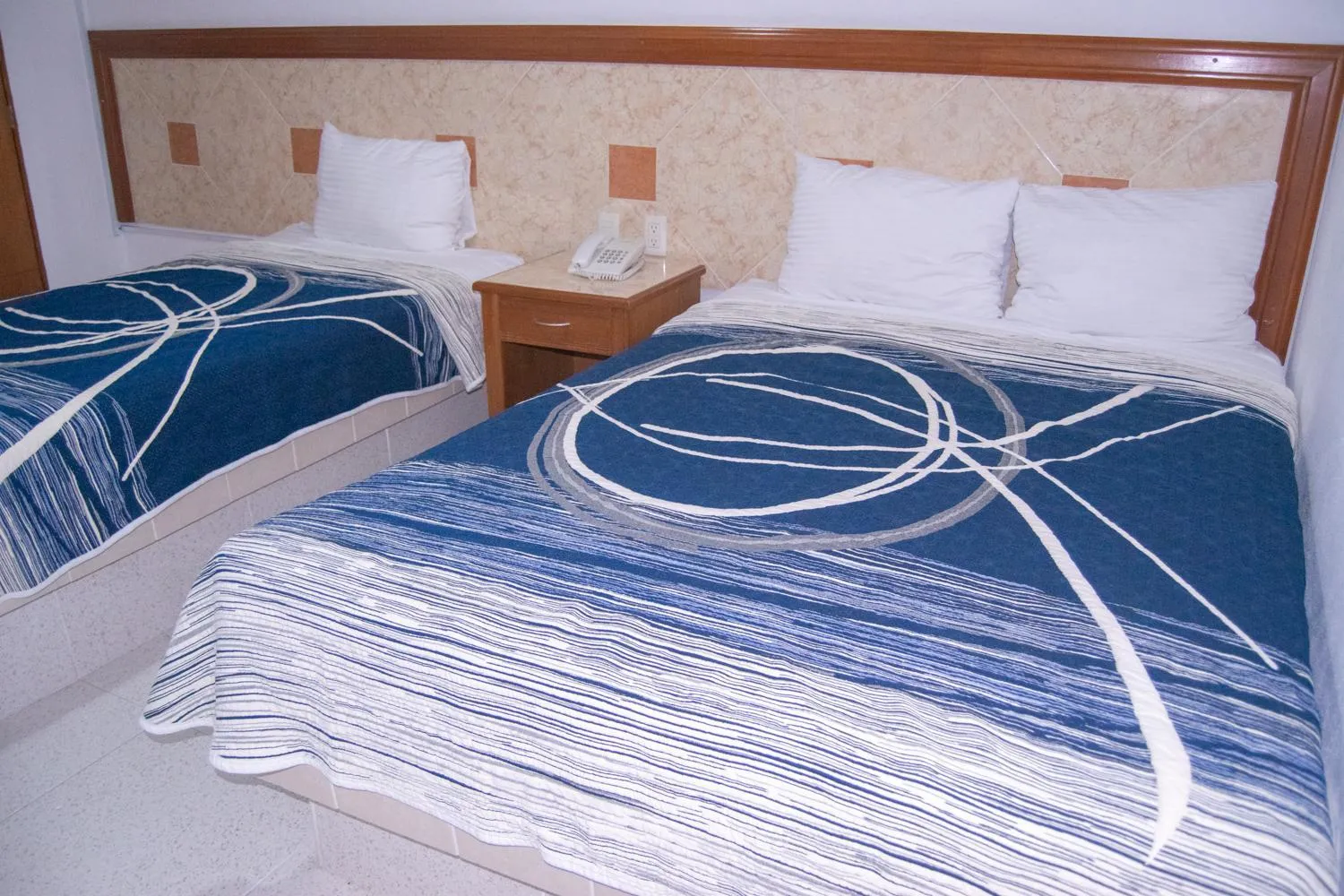 Bed in Hotel Niza Zona Piel