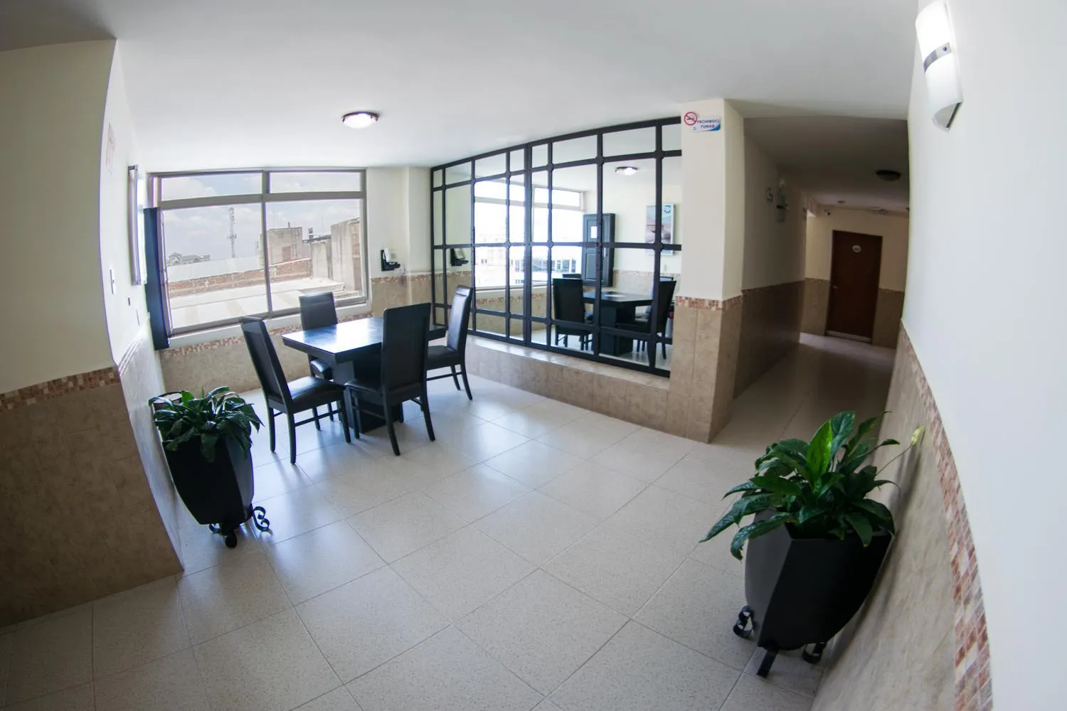 Living room in Hotel Niza Zona Piel