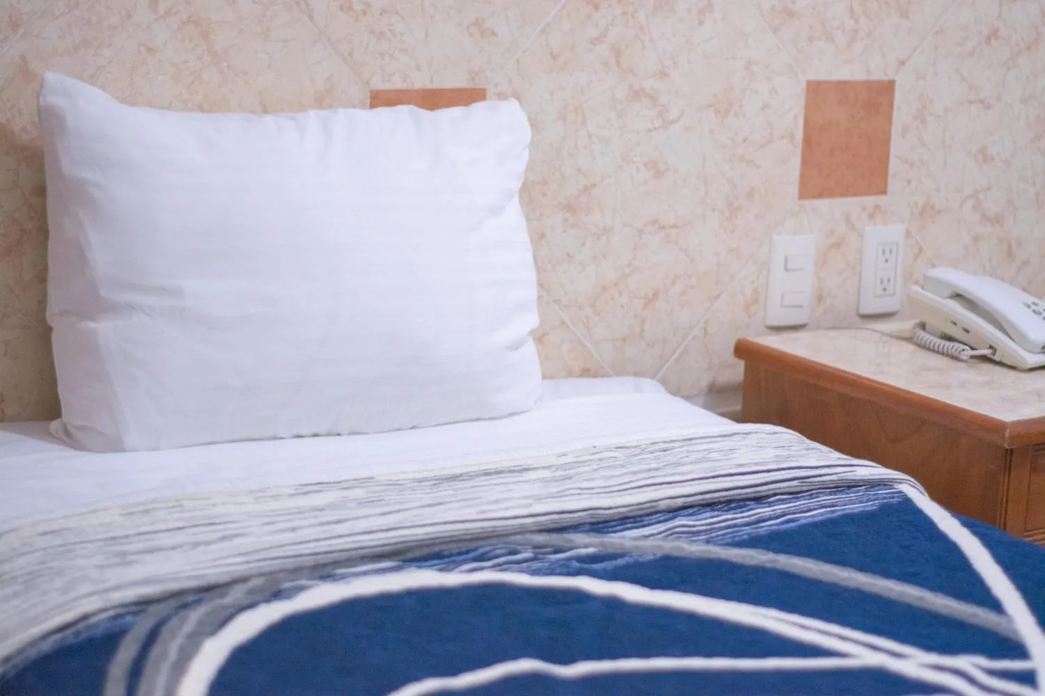 Bed in Hotel Niza Zona Piel