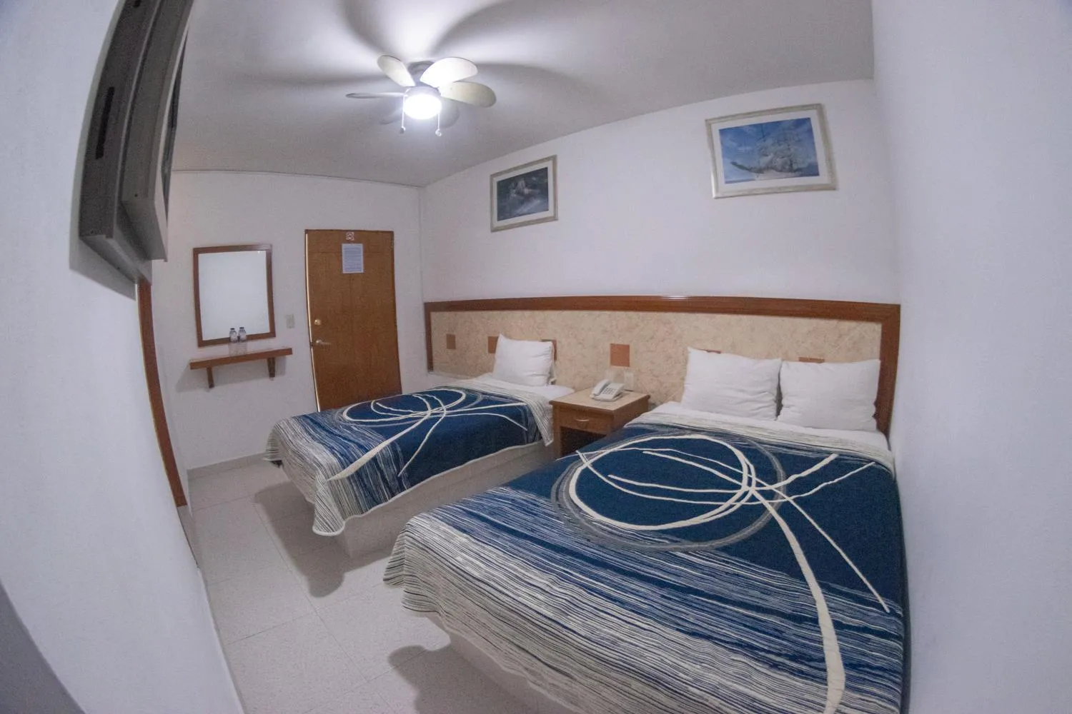 Bed in Hotel Niza Zona Piel