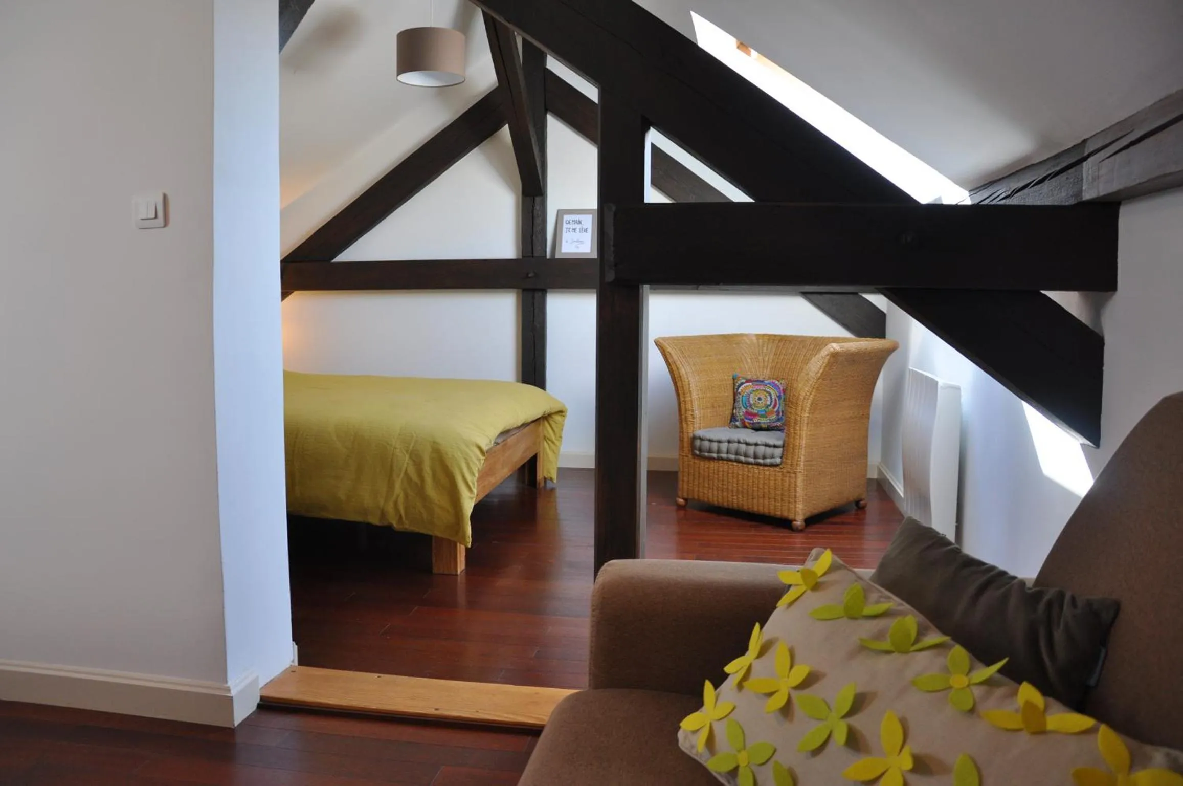 Living room, Bed in L'écluse de Saverne