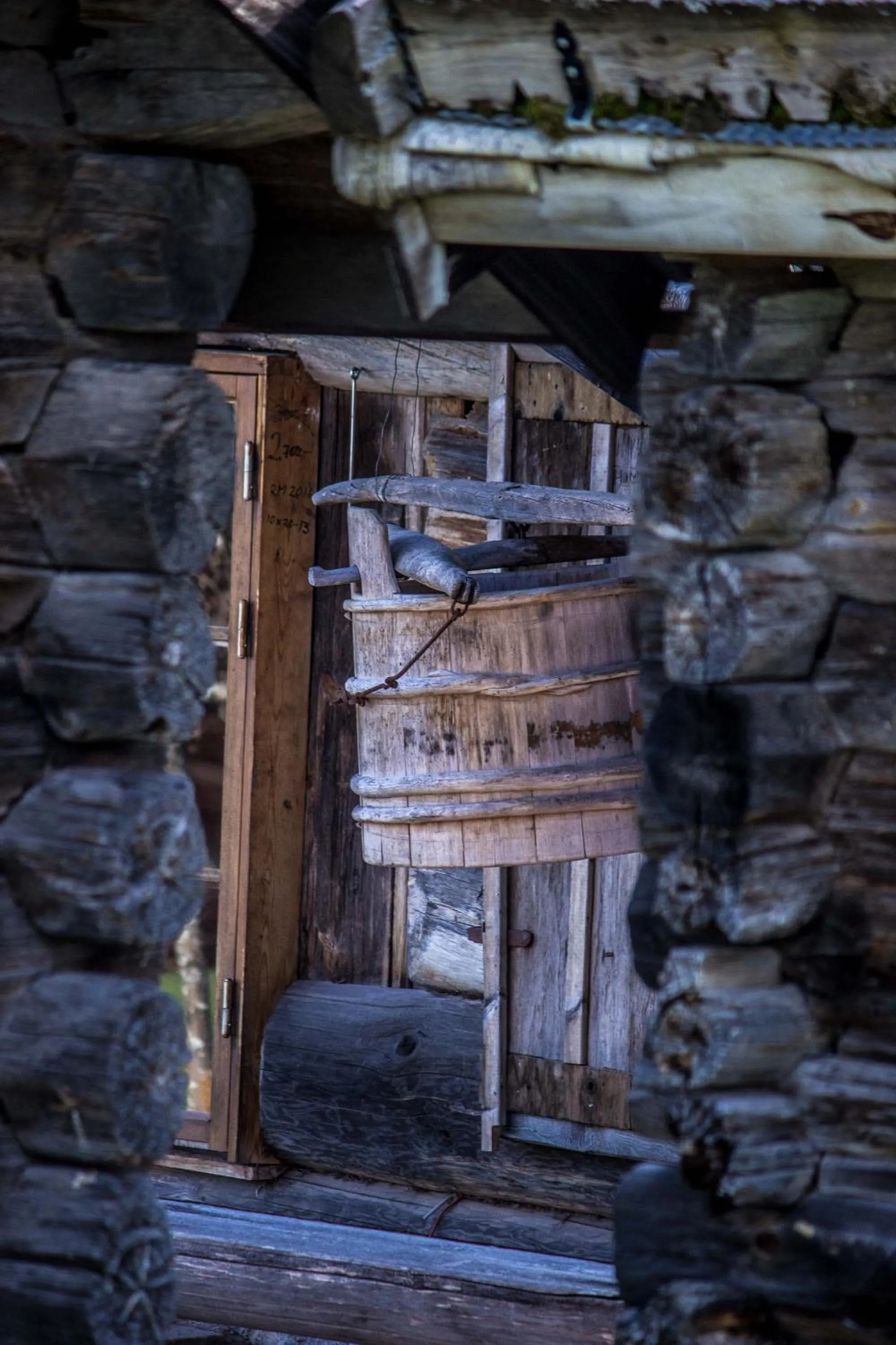 Decorative detail in Hotell Klockargården