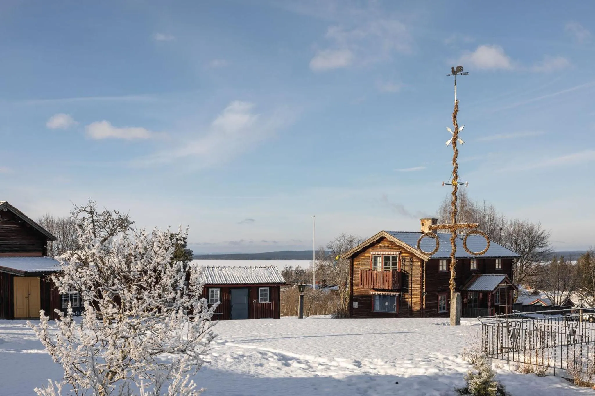Property building in Hotell Klockargården