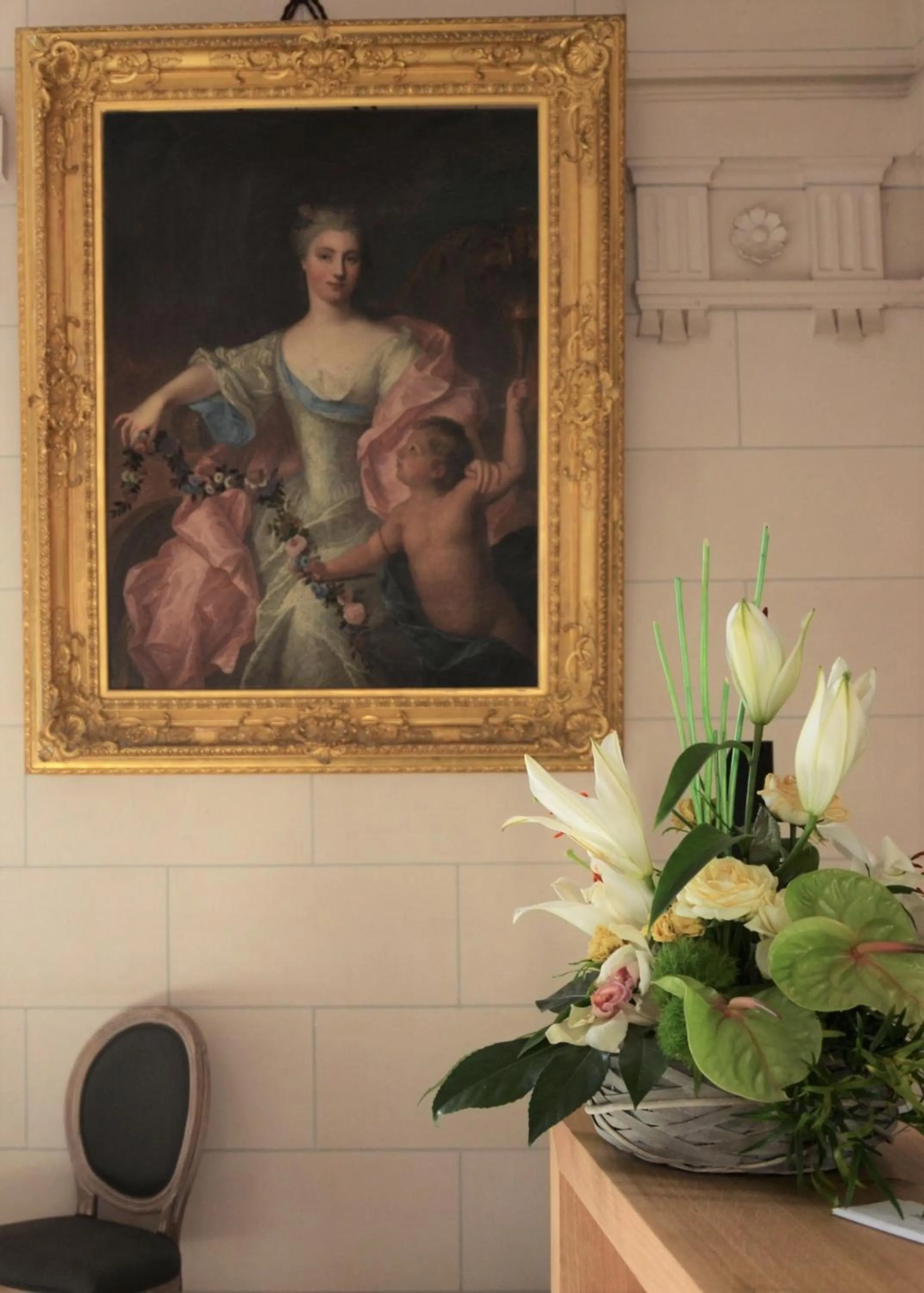 Lobby or reception in The Originals le Château de Dissay Poitiers